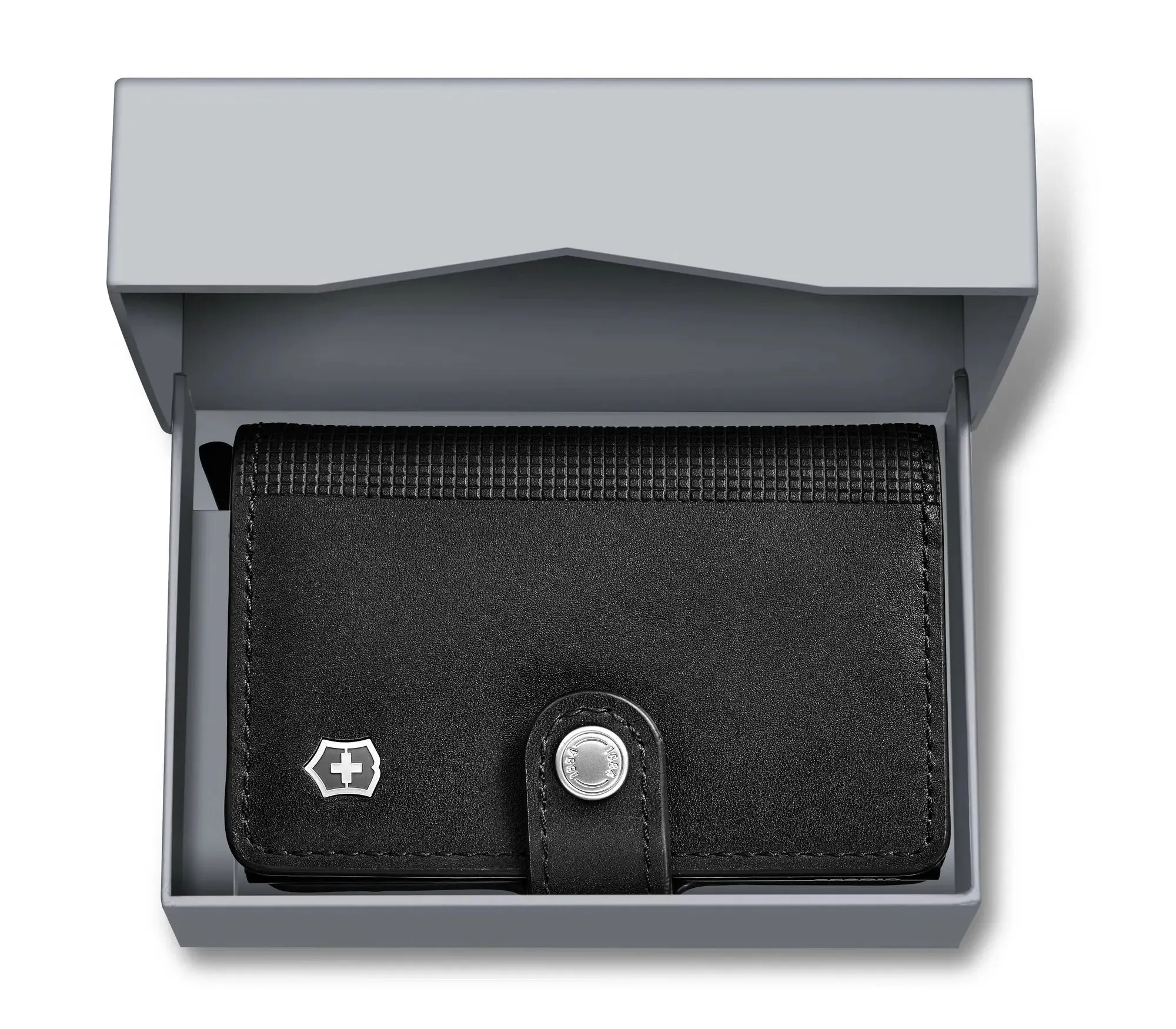 ALTIUS Secrid Leather Card Wallet - Black