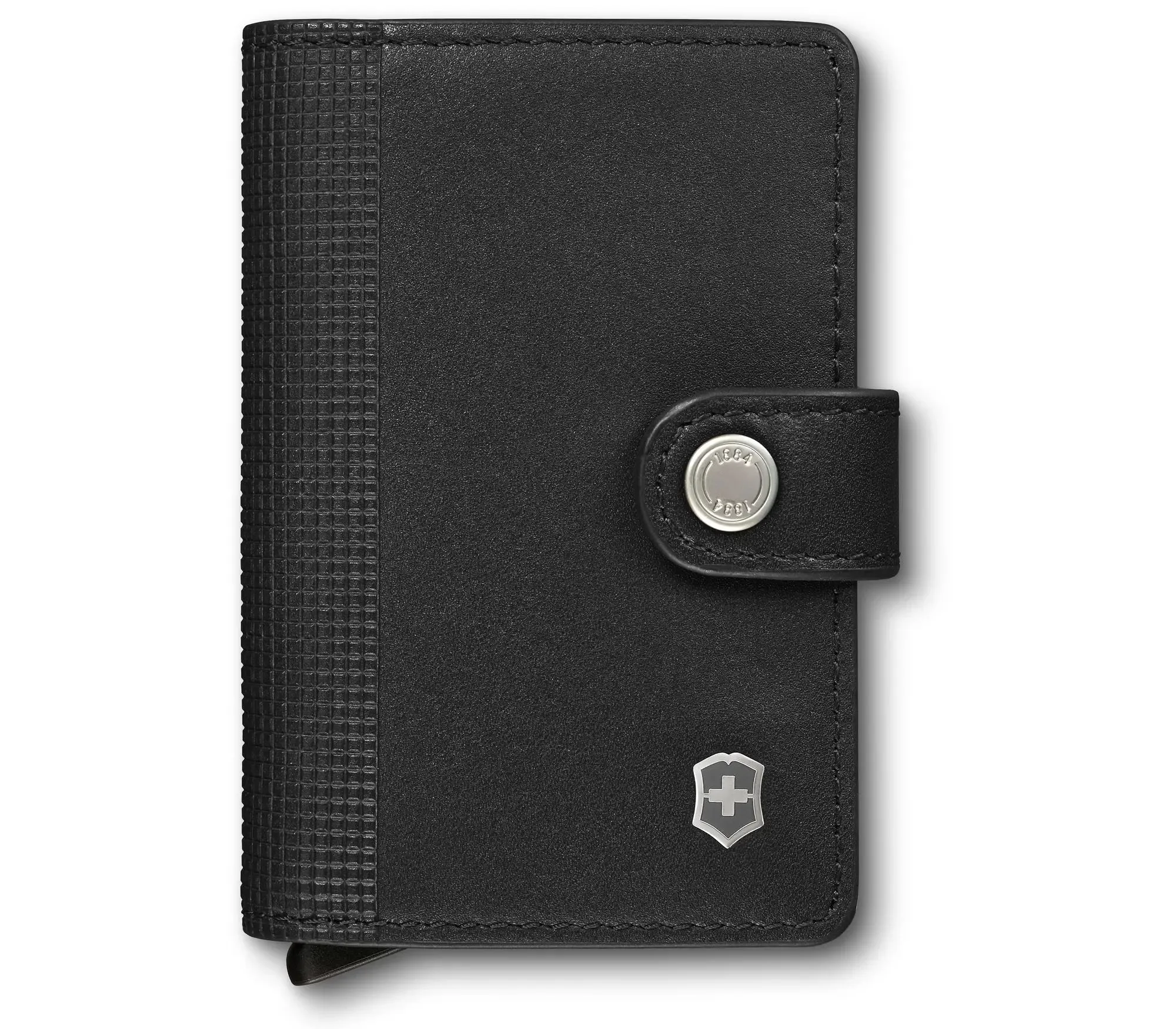 ALTIUS Secrid Leather Card Wallet - Black