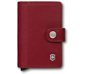ALTIUS Secrid Leather Card Wallet - Red