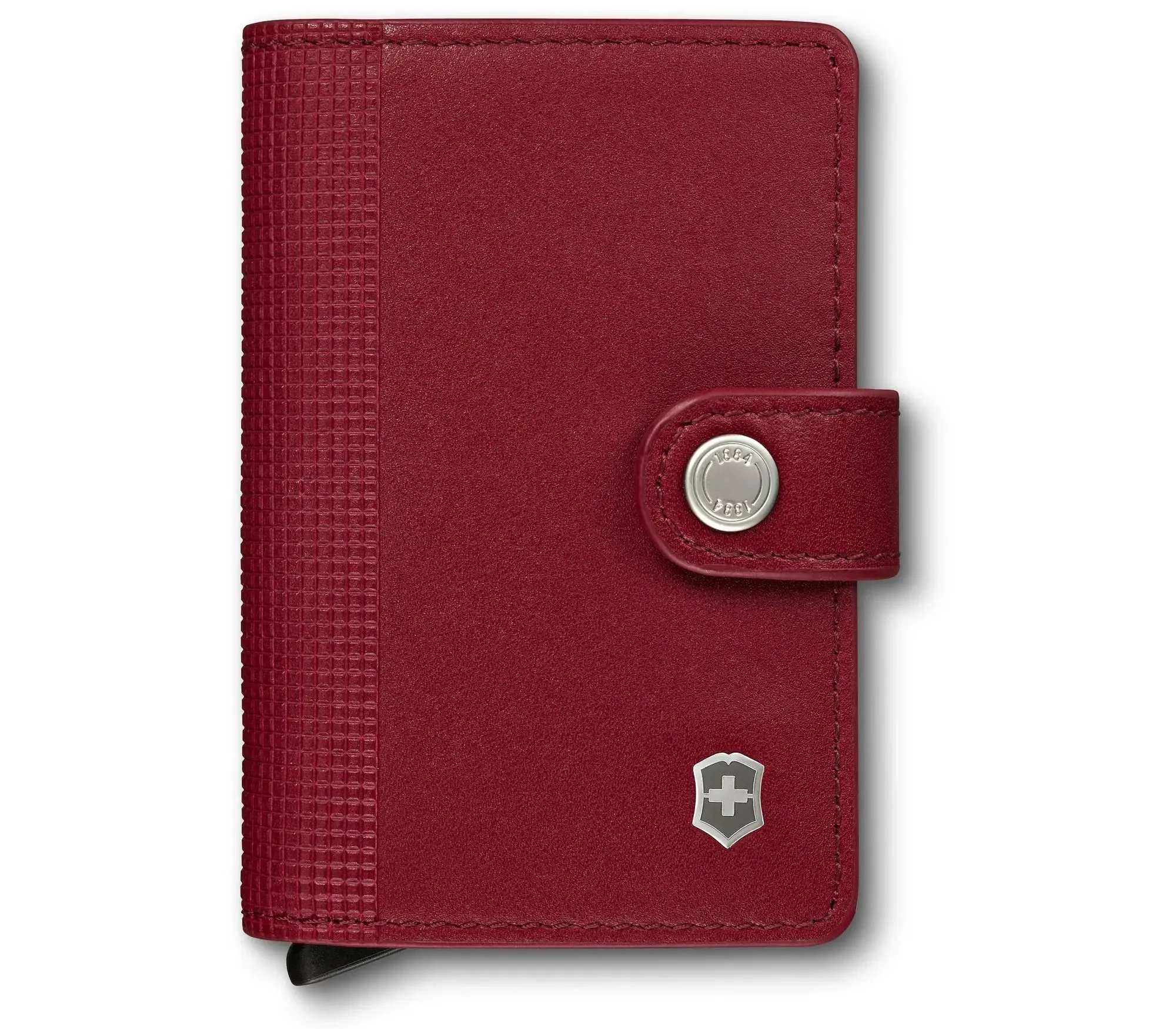 ALTIUS Secrid Leather Card Wallet - Red