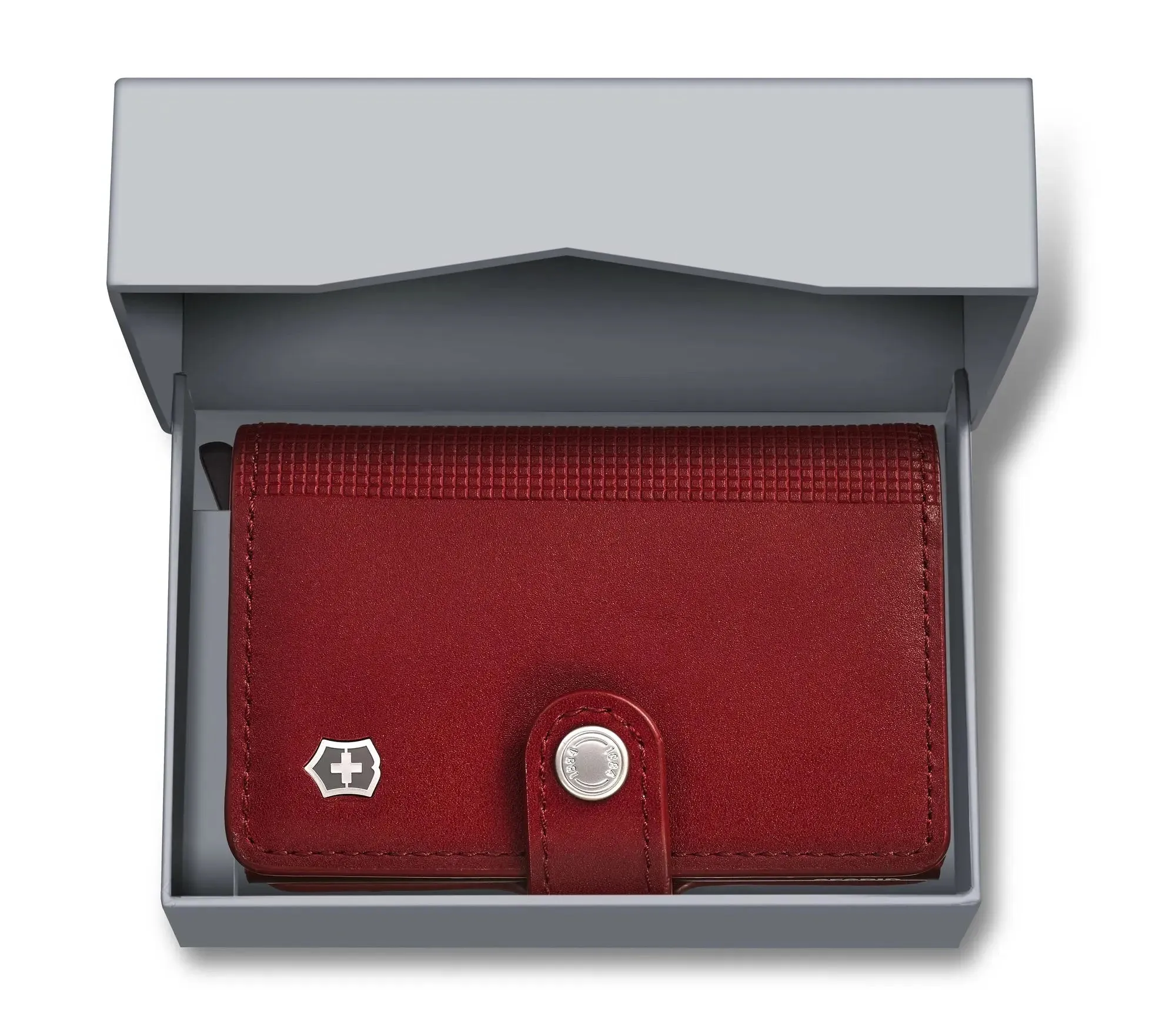ALTIUS Secrid Leather Card Wallet - Red