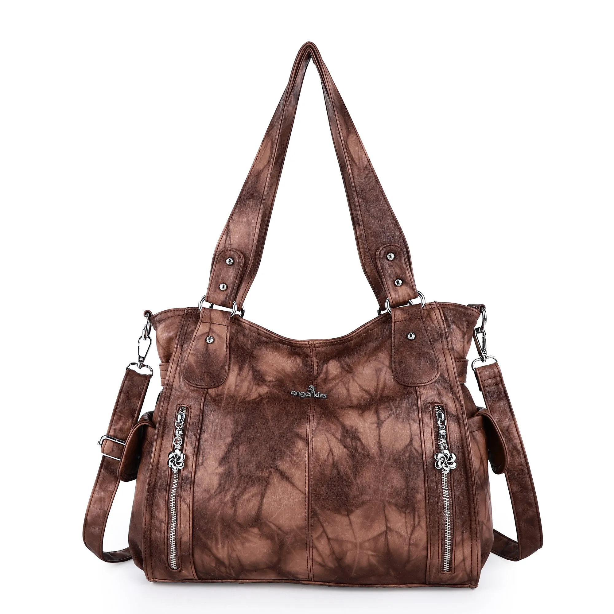 Angel Kiss lady tie-dye handbag