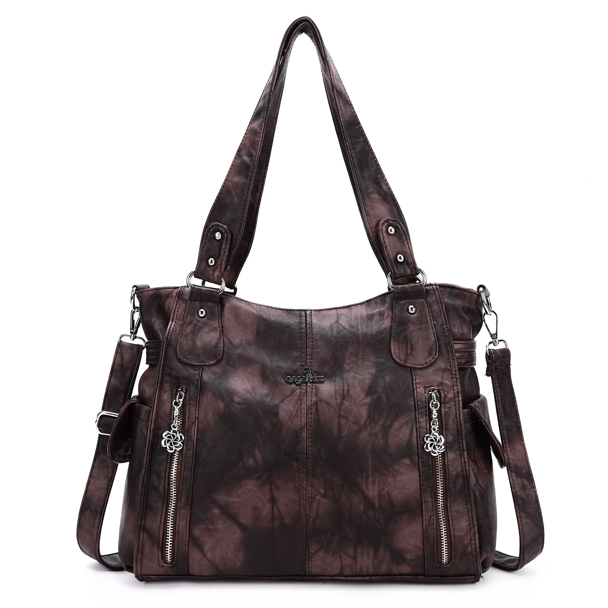 Angel Kiss lady tie-dye handbag
