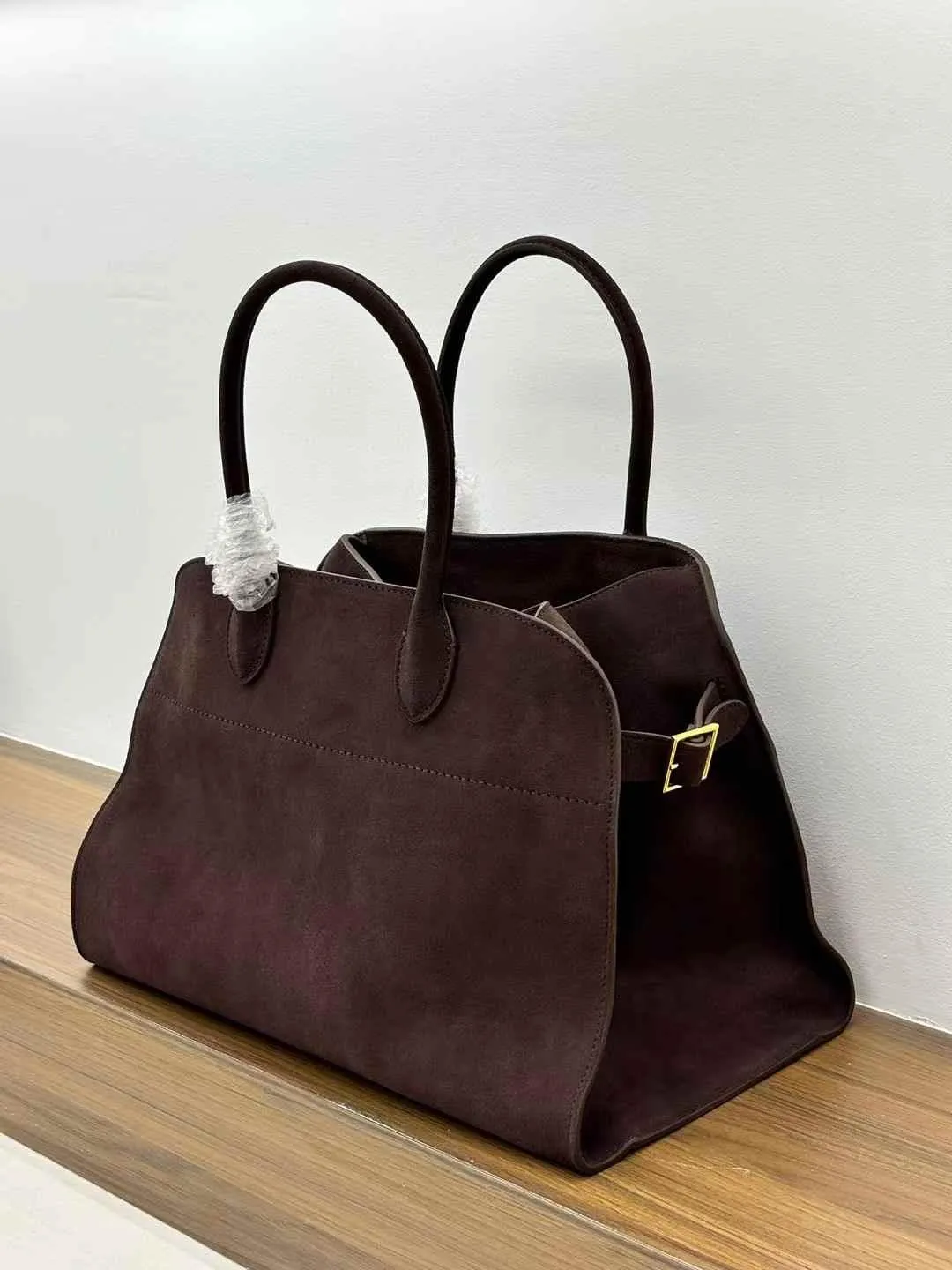 Autumn & Winter Italian Suede Leather Large Commuter Tote, Fashion Women's Shoulder & Crossbody Handbag, Leather Everyday Bag