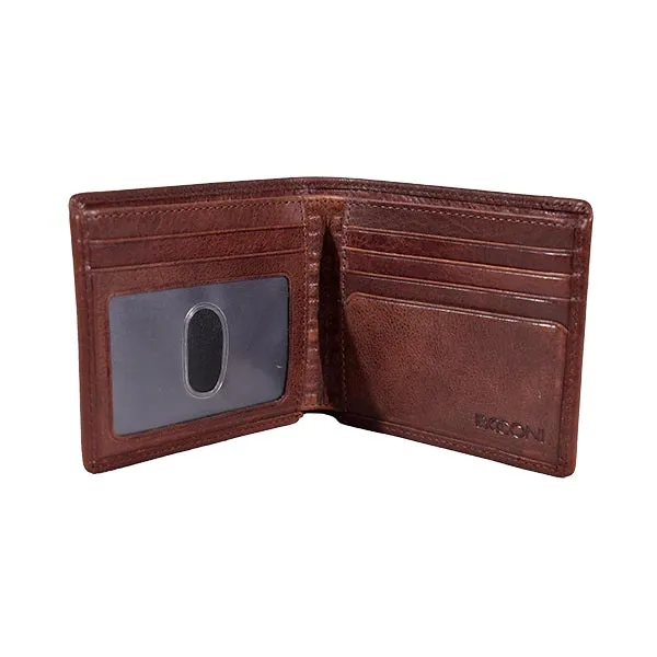 Boconi Becker Leather Slim RFID Billfold Wallet