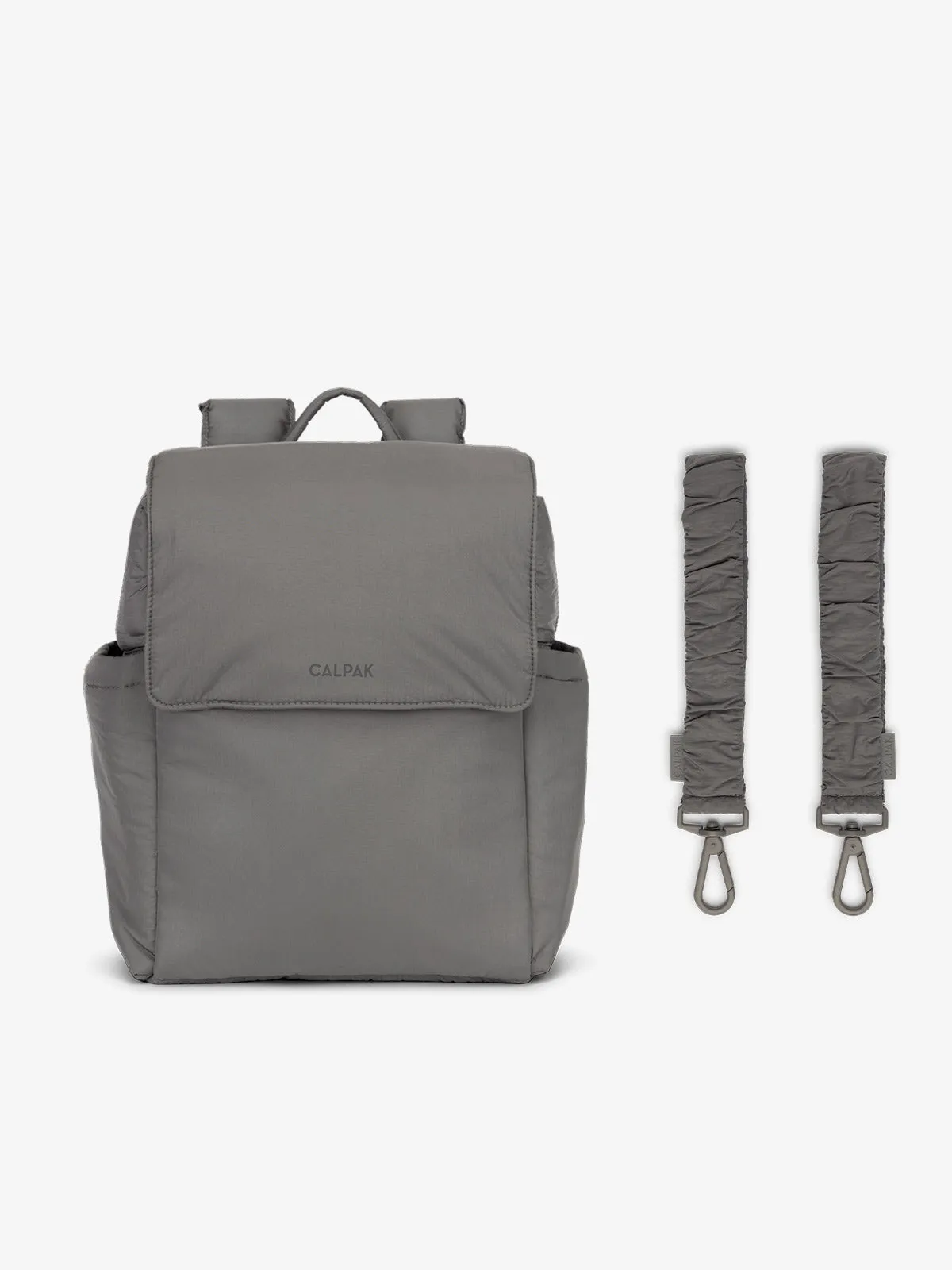 Convertible Mini Diaper Backpack with Stroller Straps