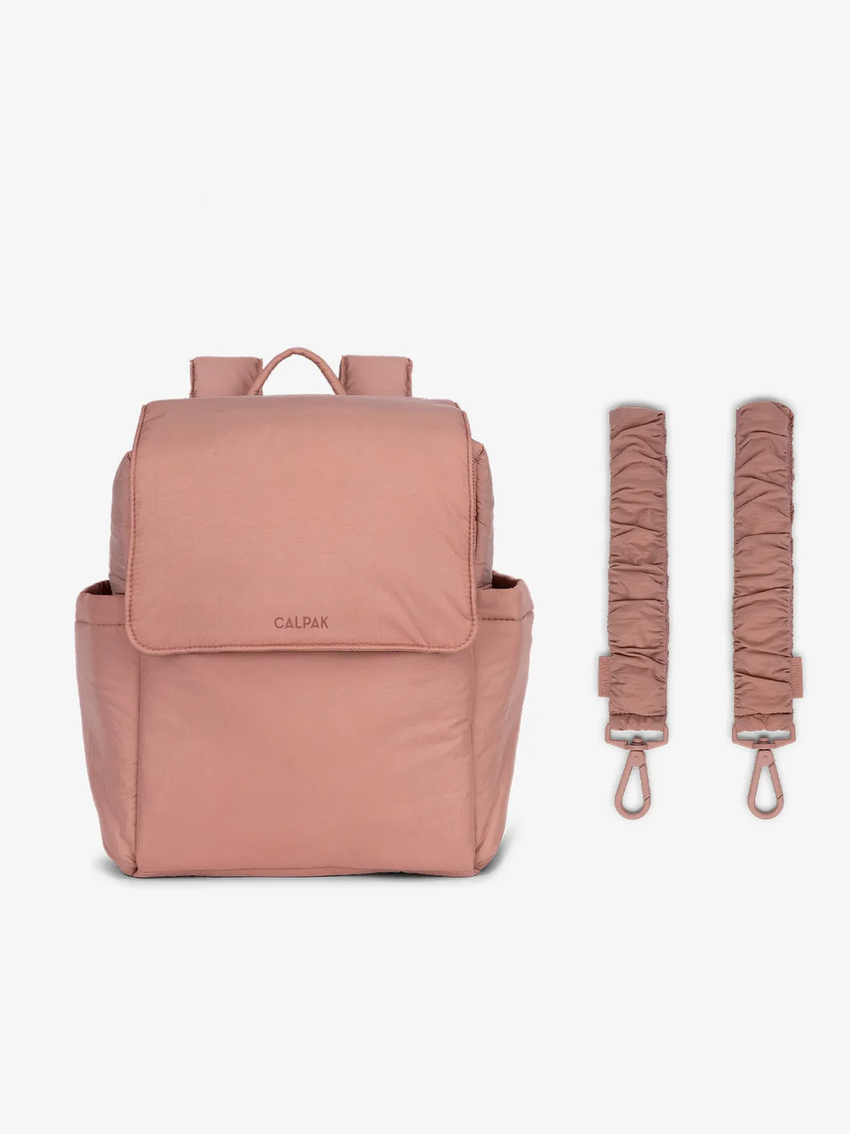 Convertible Mini Diaper Backpack with Stroller Straps