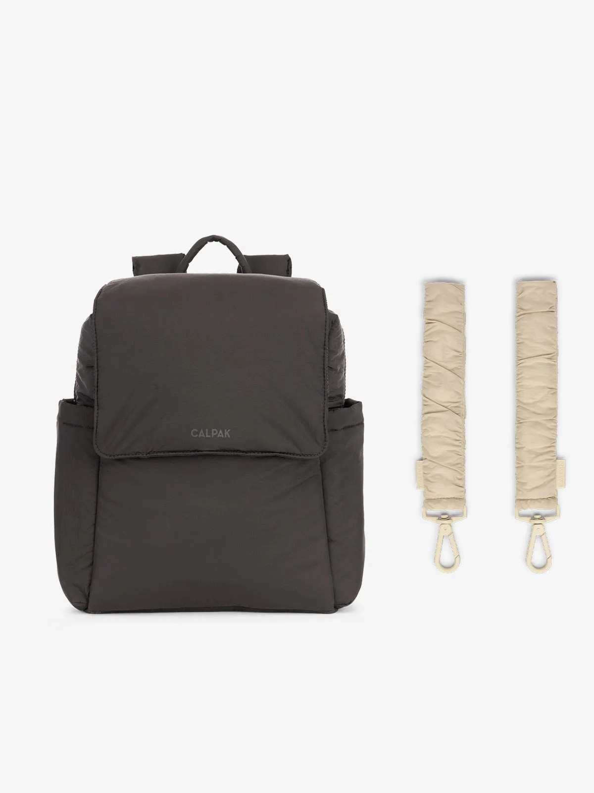 Convertible Mini Diaper Backpack with Stroller Straps