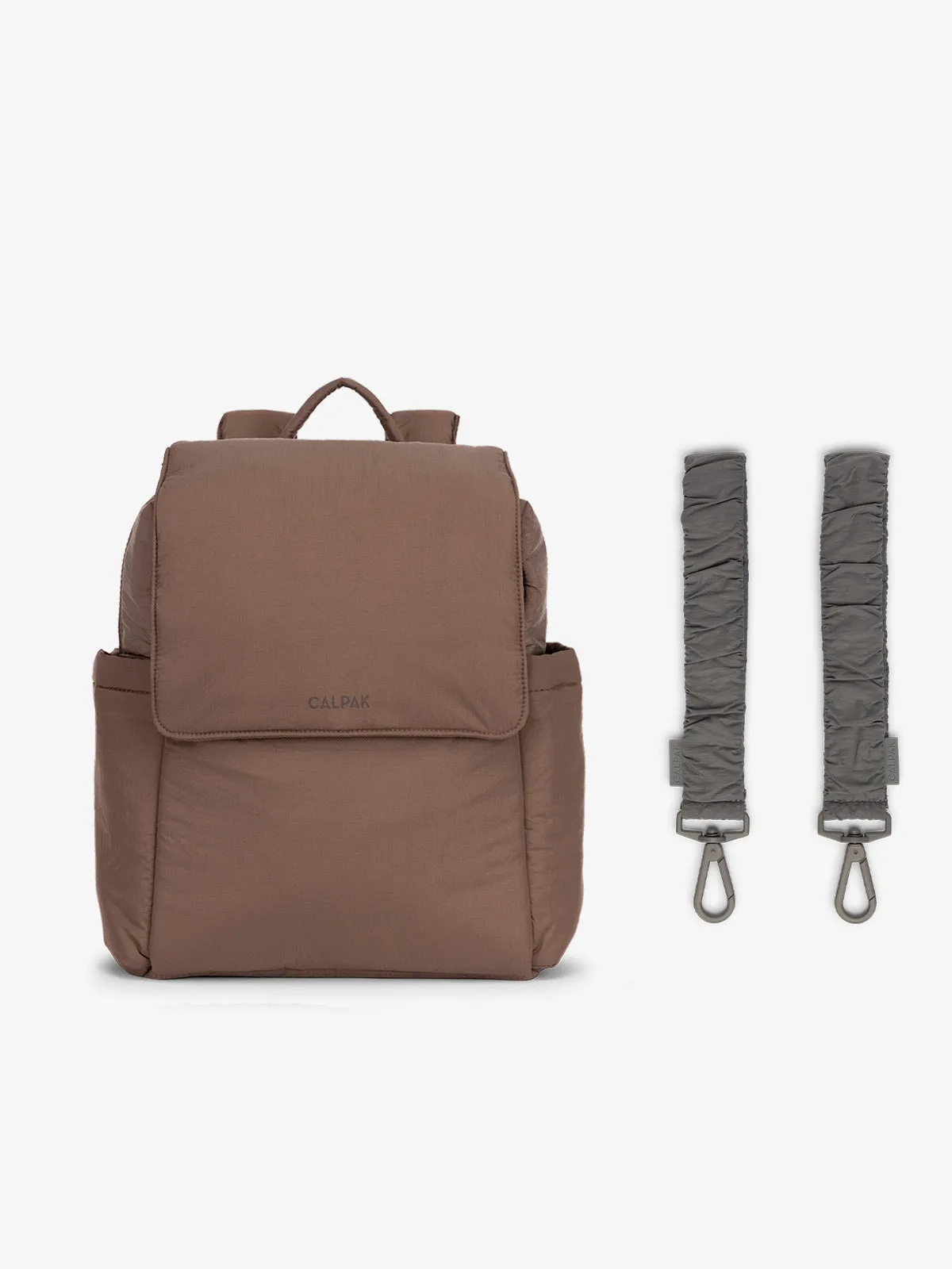 Convertible Mini Diaper Backpack with Stroller Straps