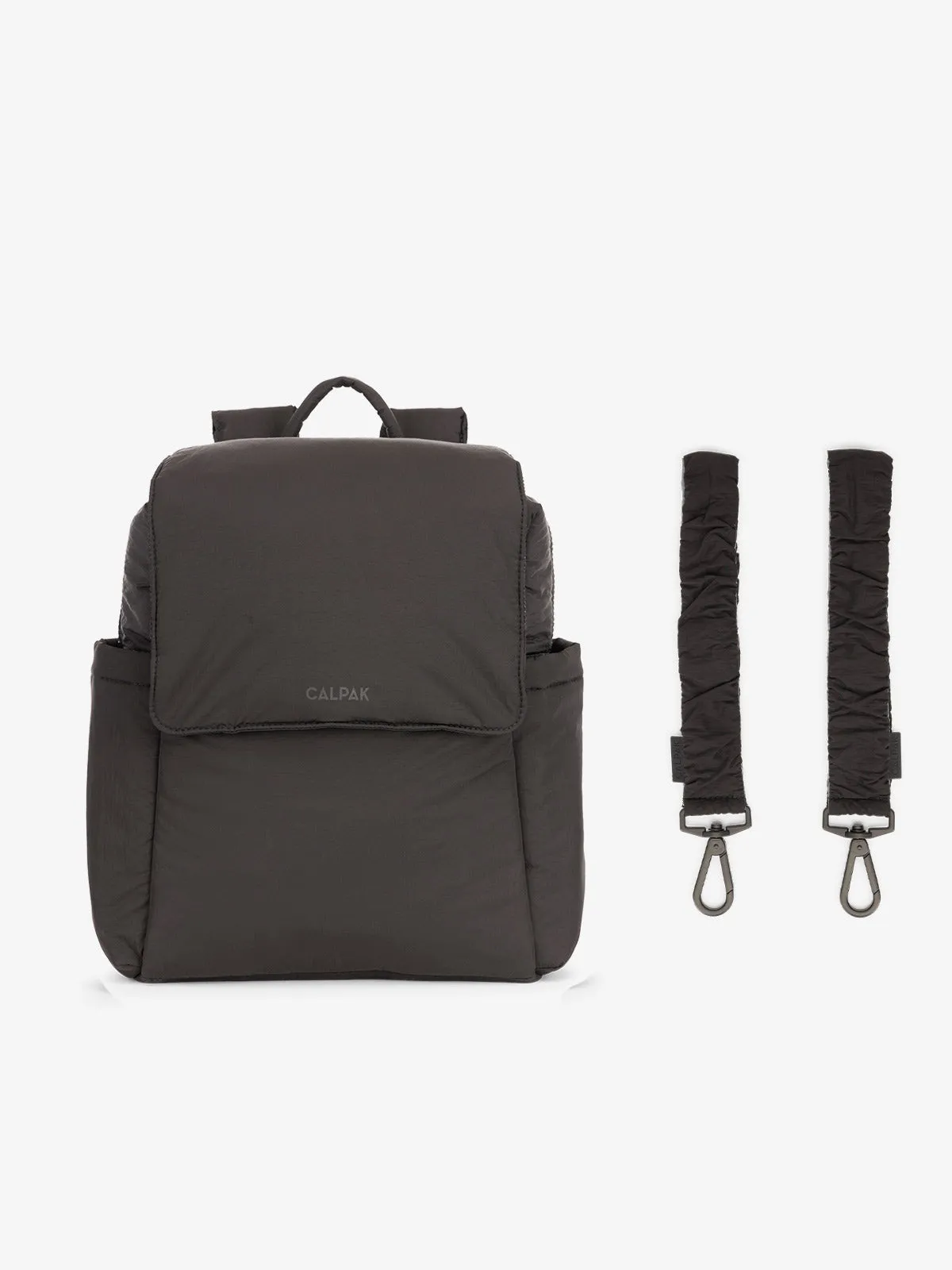 Convertible Mini Diaper Backpack with Stroller Straps