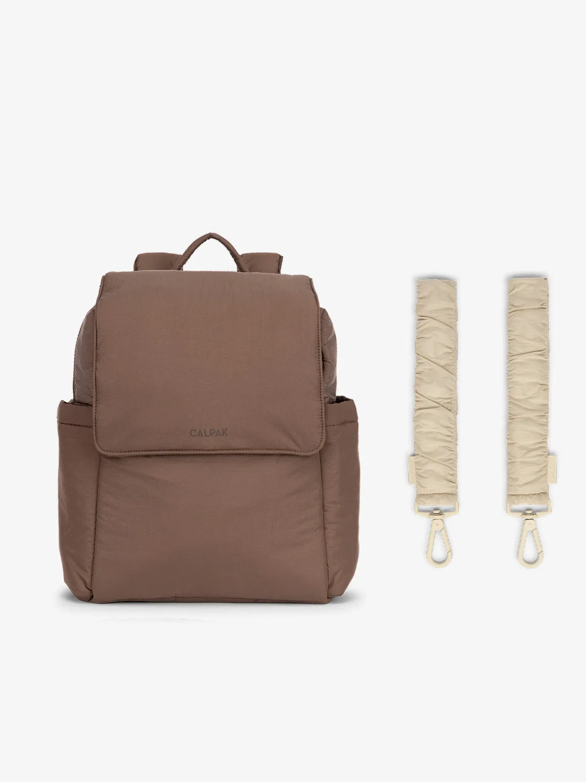 Convertible Mini Diaper Backpack with Stroller Straps