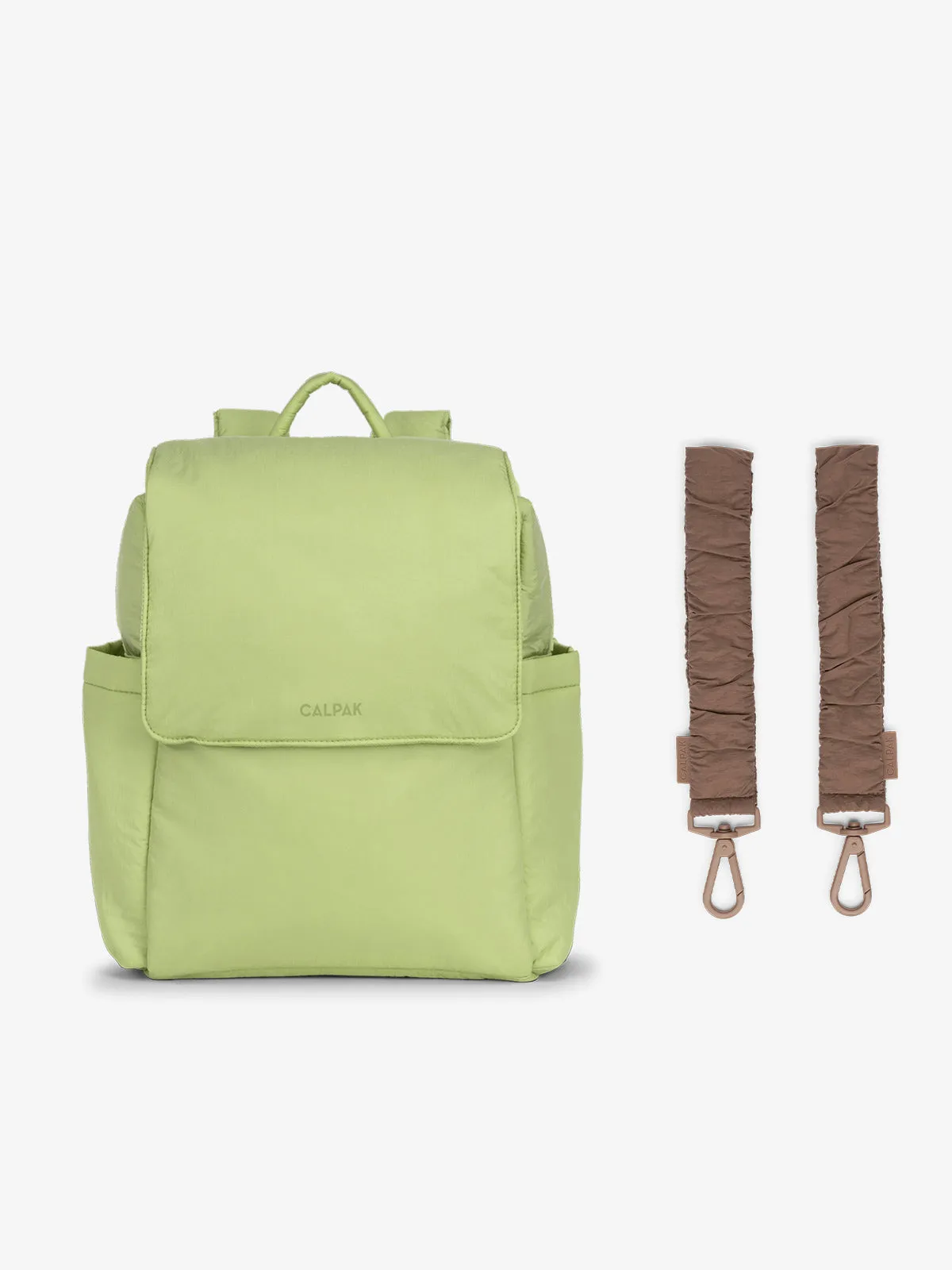 Convertible Mini Diaper Backpack with Stroller Straps