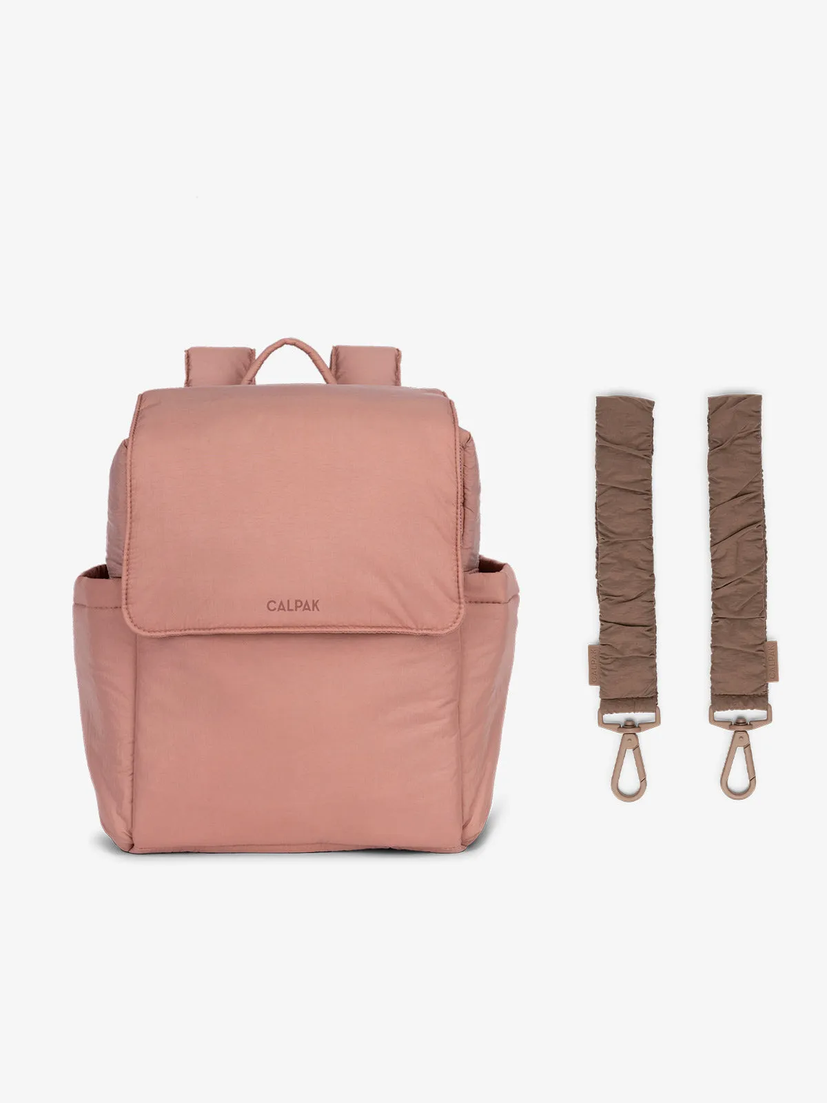 Convertible Mini Diaper Backpack with Stroller Straps