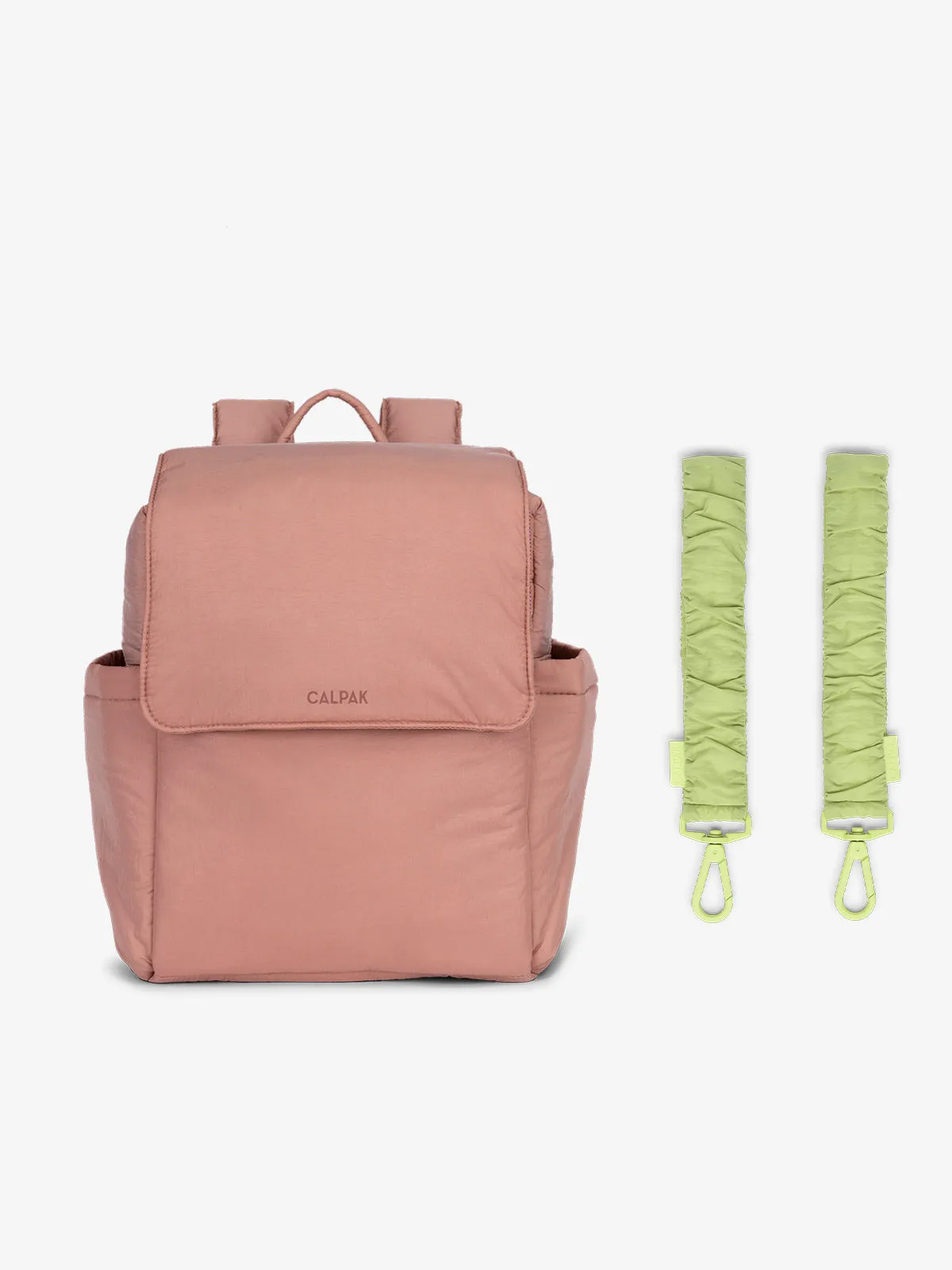 Convertible Mini Diaper Backpack with Stroller Straps
