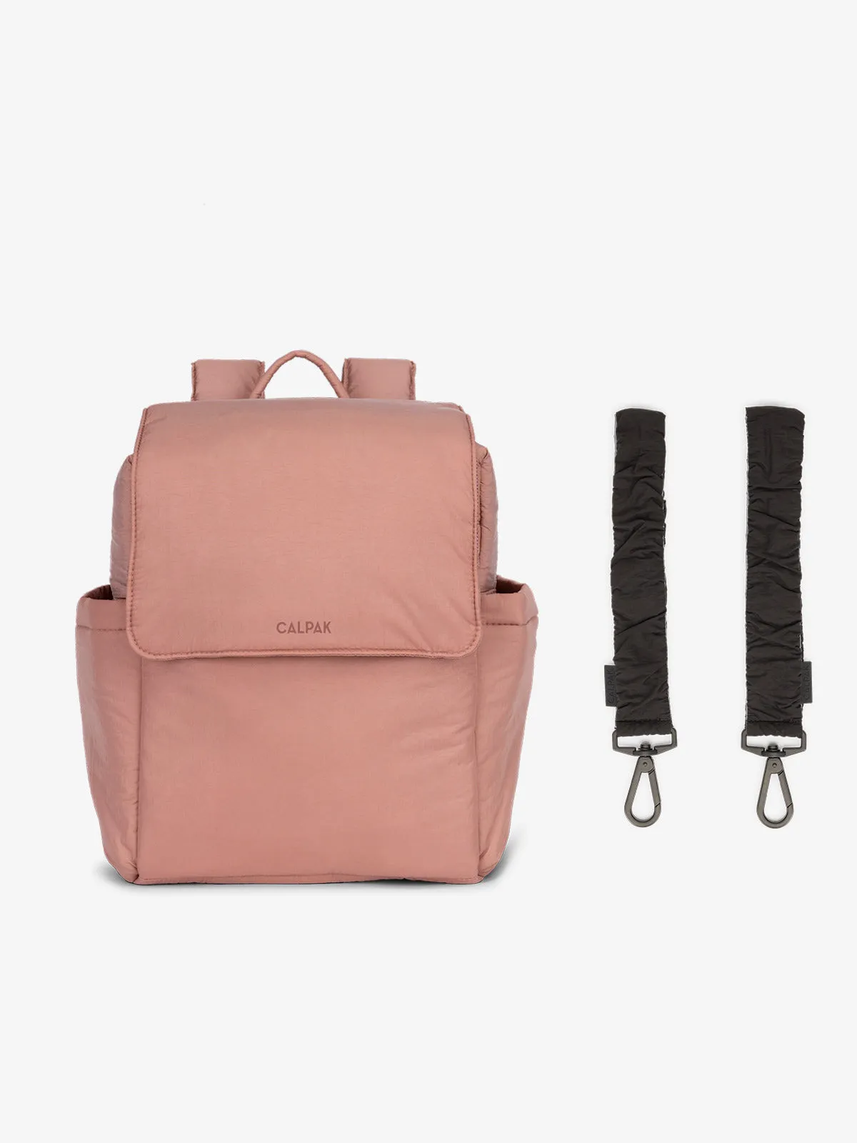 Convertible Mini Diaper Backpack with Stroller Straps