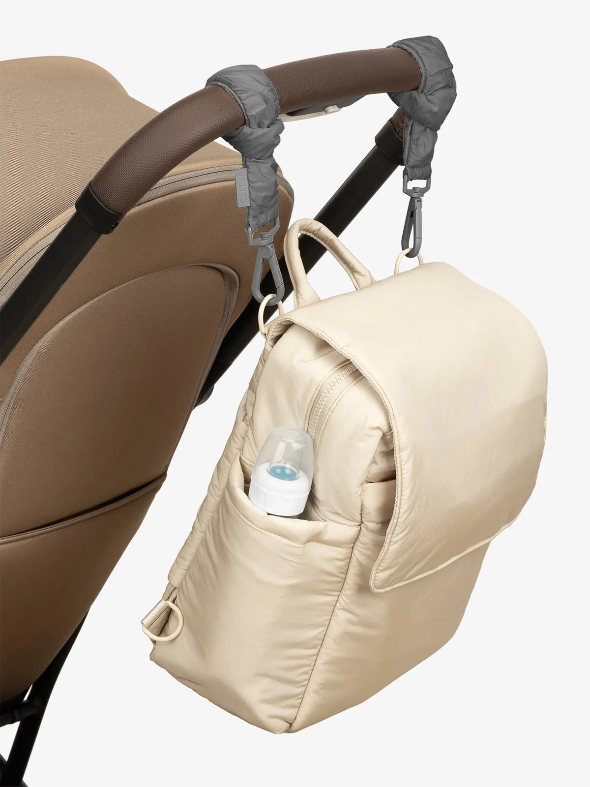 Convertible Mini Diaper Backpack with Stroller Straps
