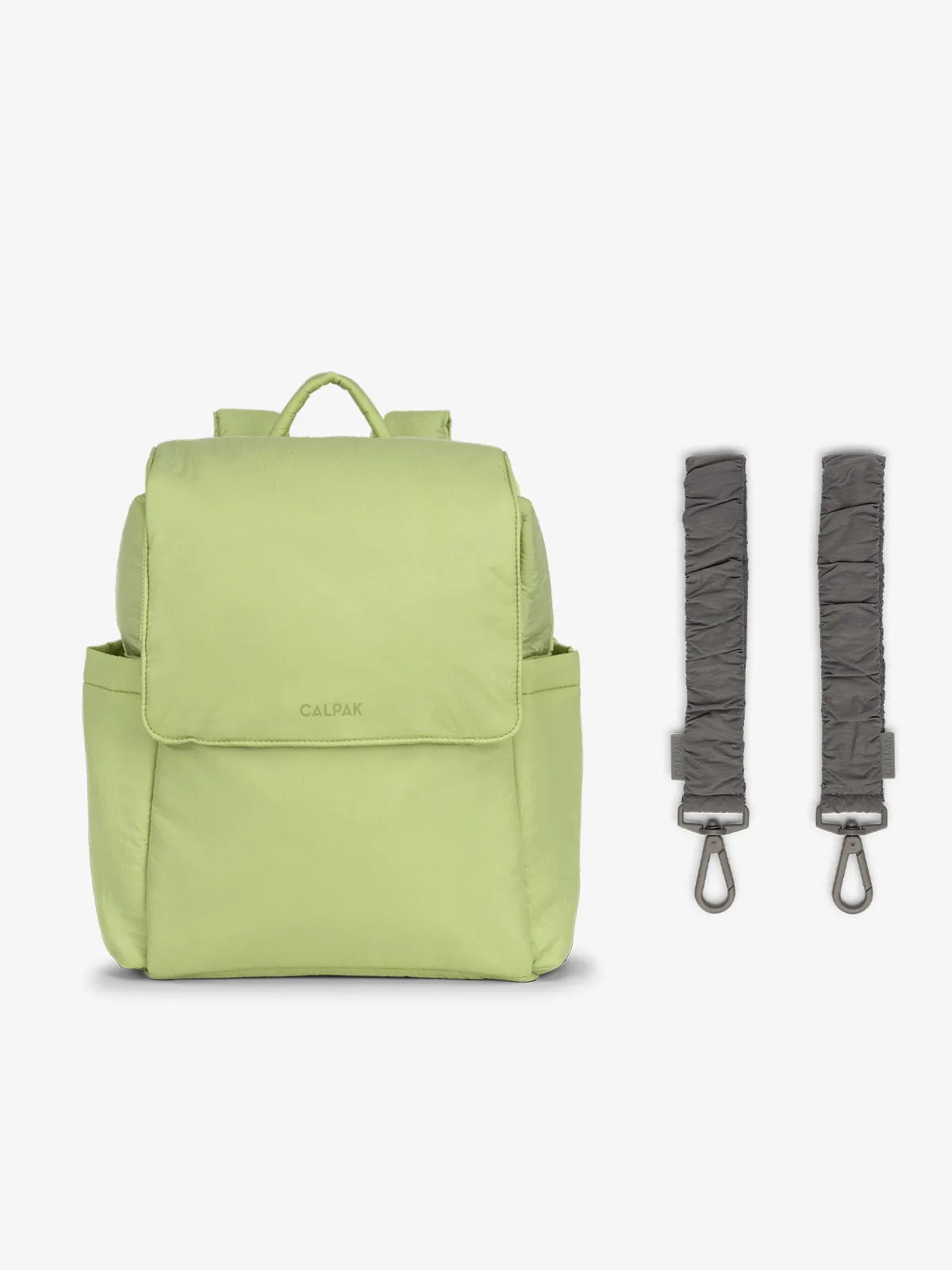 Convertible Mini Diaper Backpack with Stroller Straps
