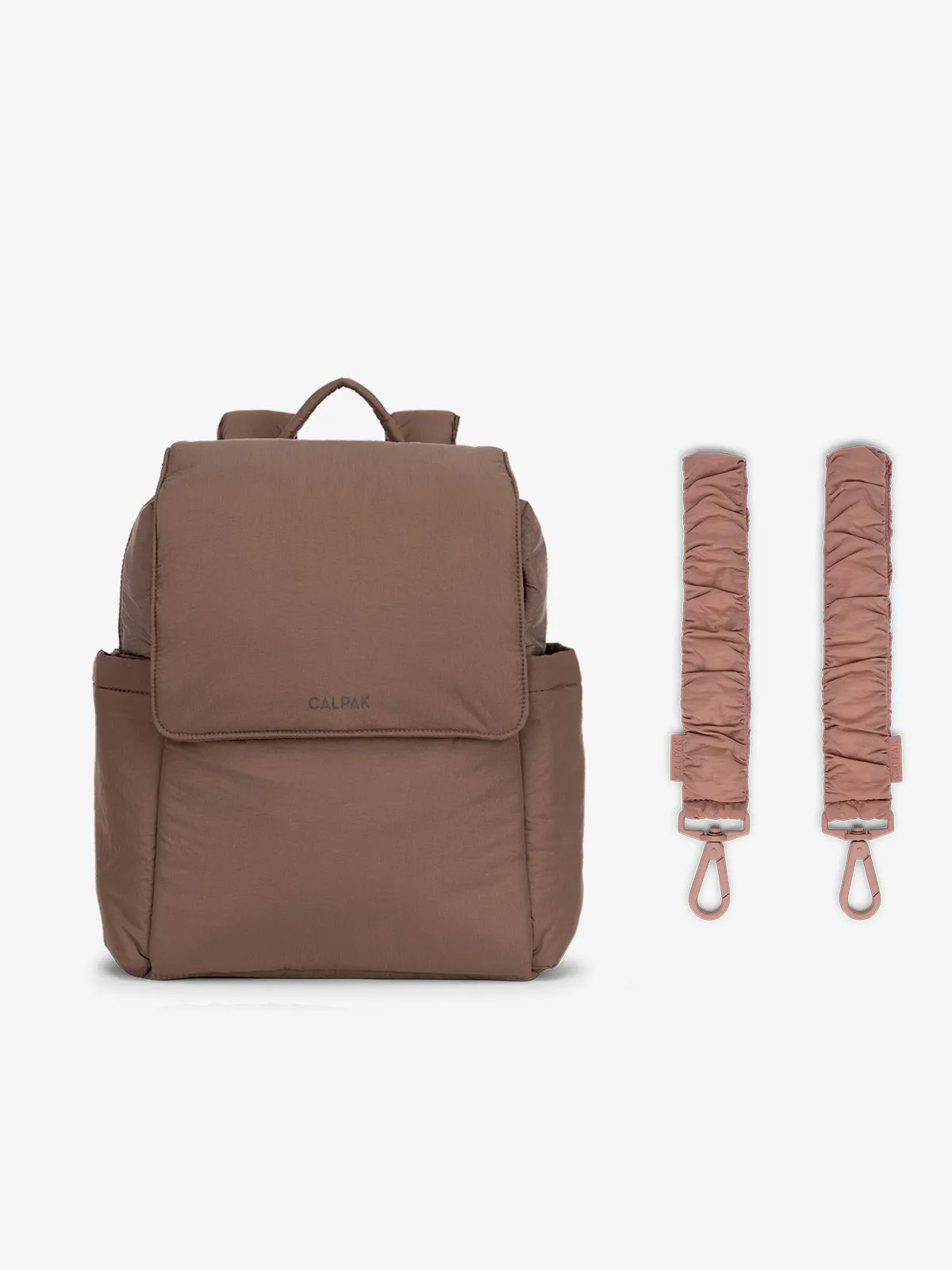 Convertible Mini Diaper Backpack with Stroller Straps