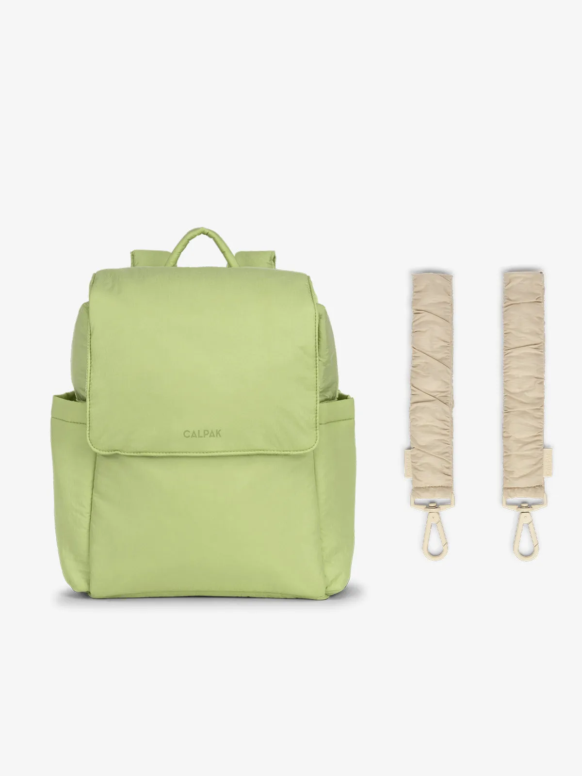 Convertible Mini Diaper Backpack with Stroller Straps