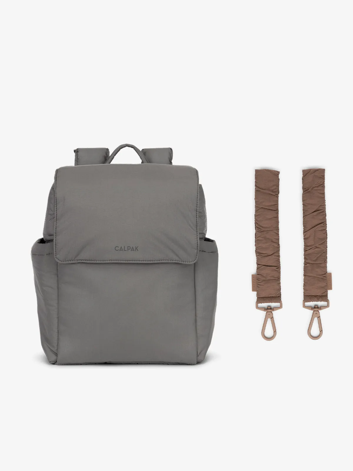Convertible Mini Diaper Backpack with Stroller Straps