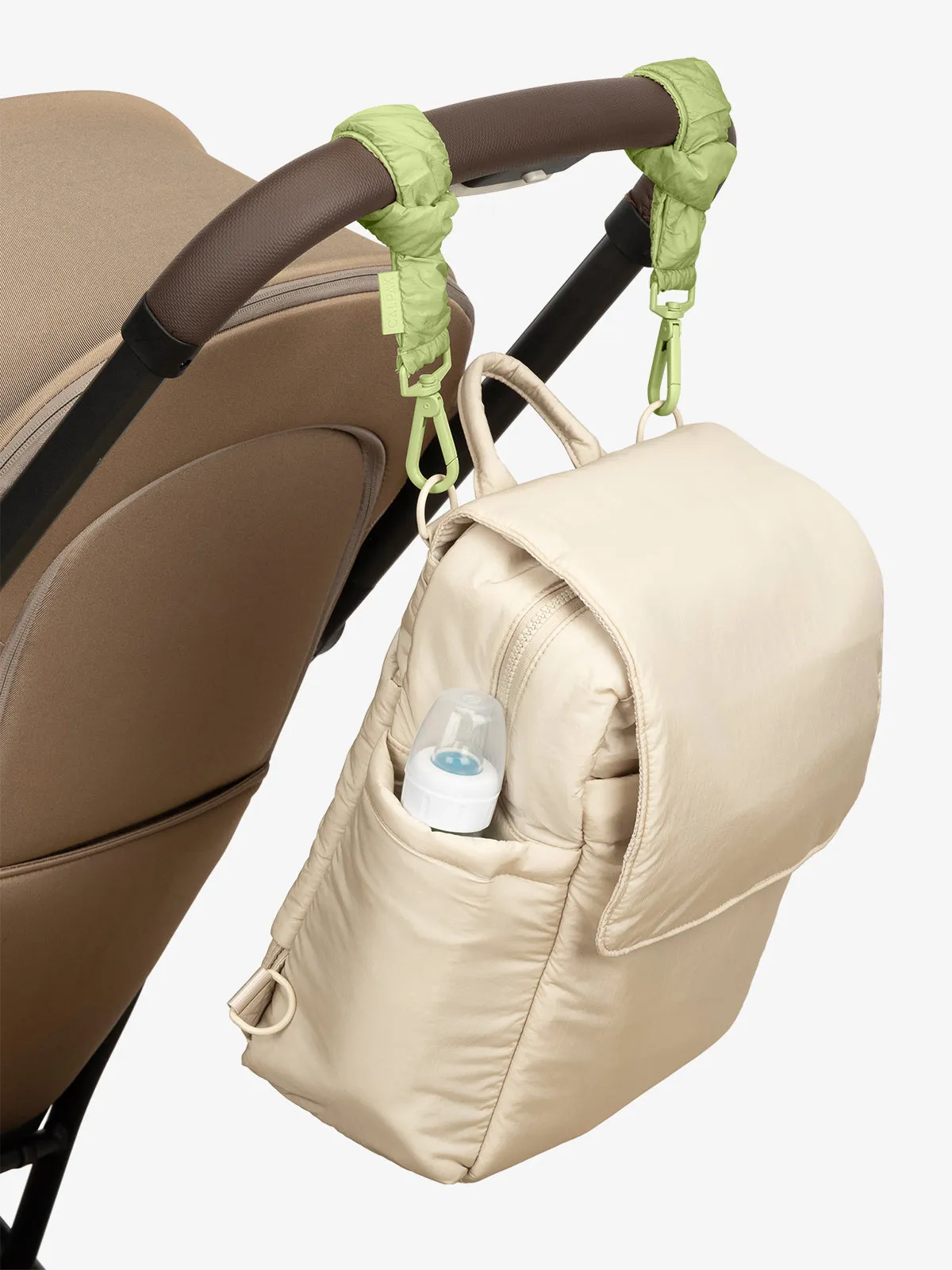 Convertible Mini Diaper Backpack with Stroller Straps