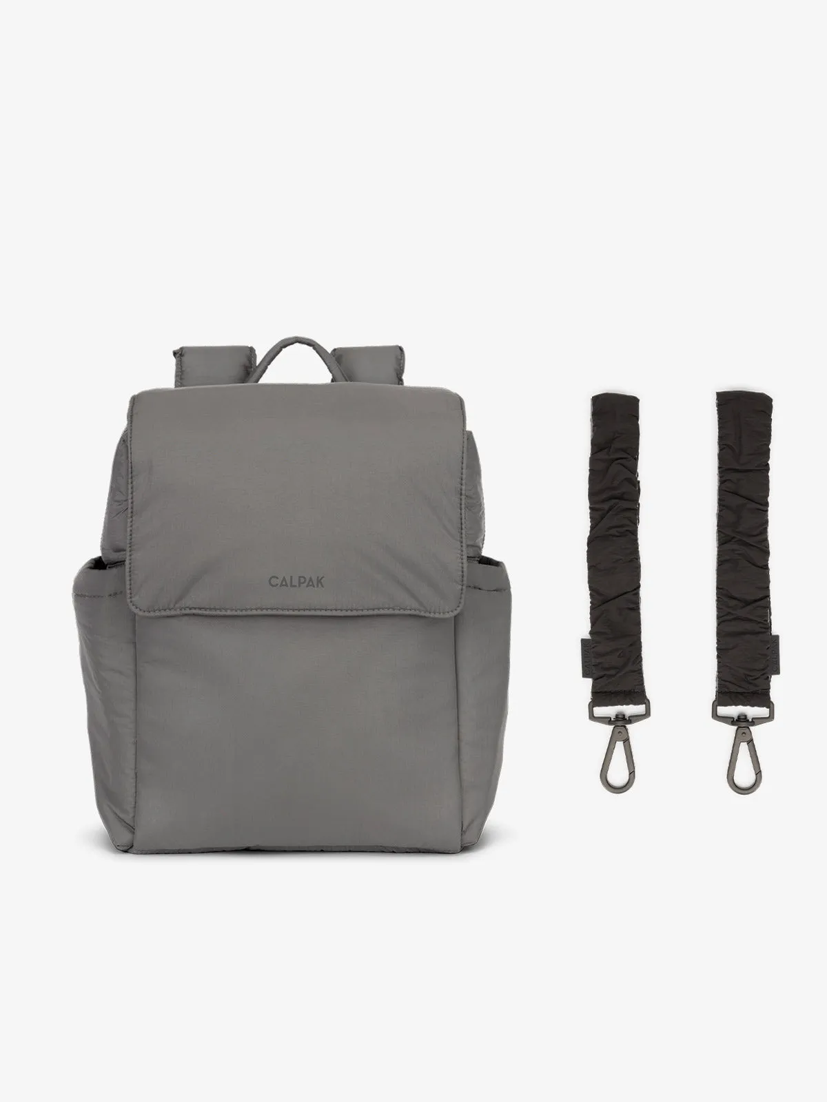 Convertible Mini Diaper Backpack with Stroller Straps