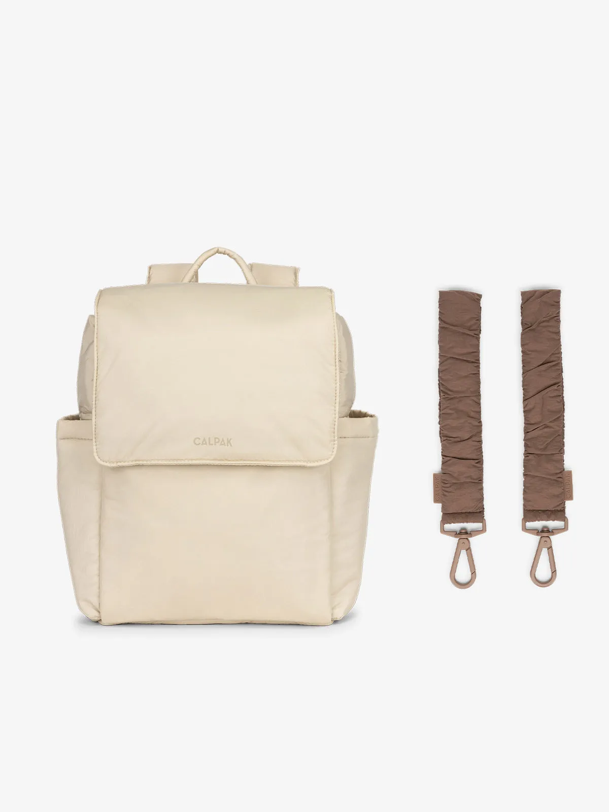 Convertible Mini Diaper Backpack with Stroller Straps