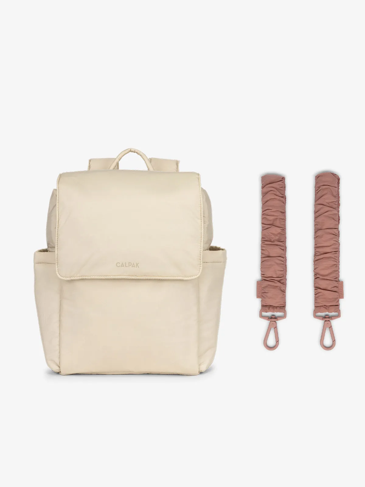 Convertible Mini Diaper Backpack with Stroller Straps