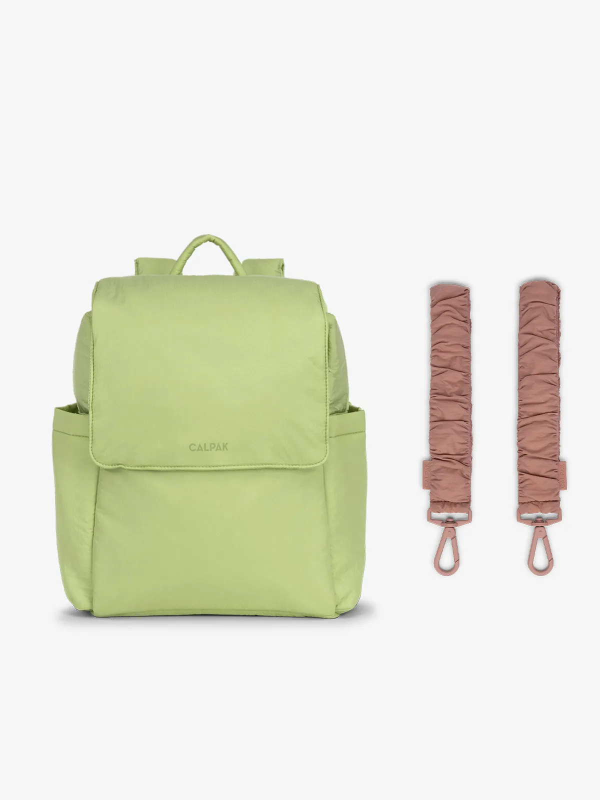 Convertible Mini Diaper Backpack with Stroller Straps