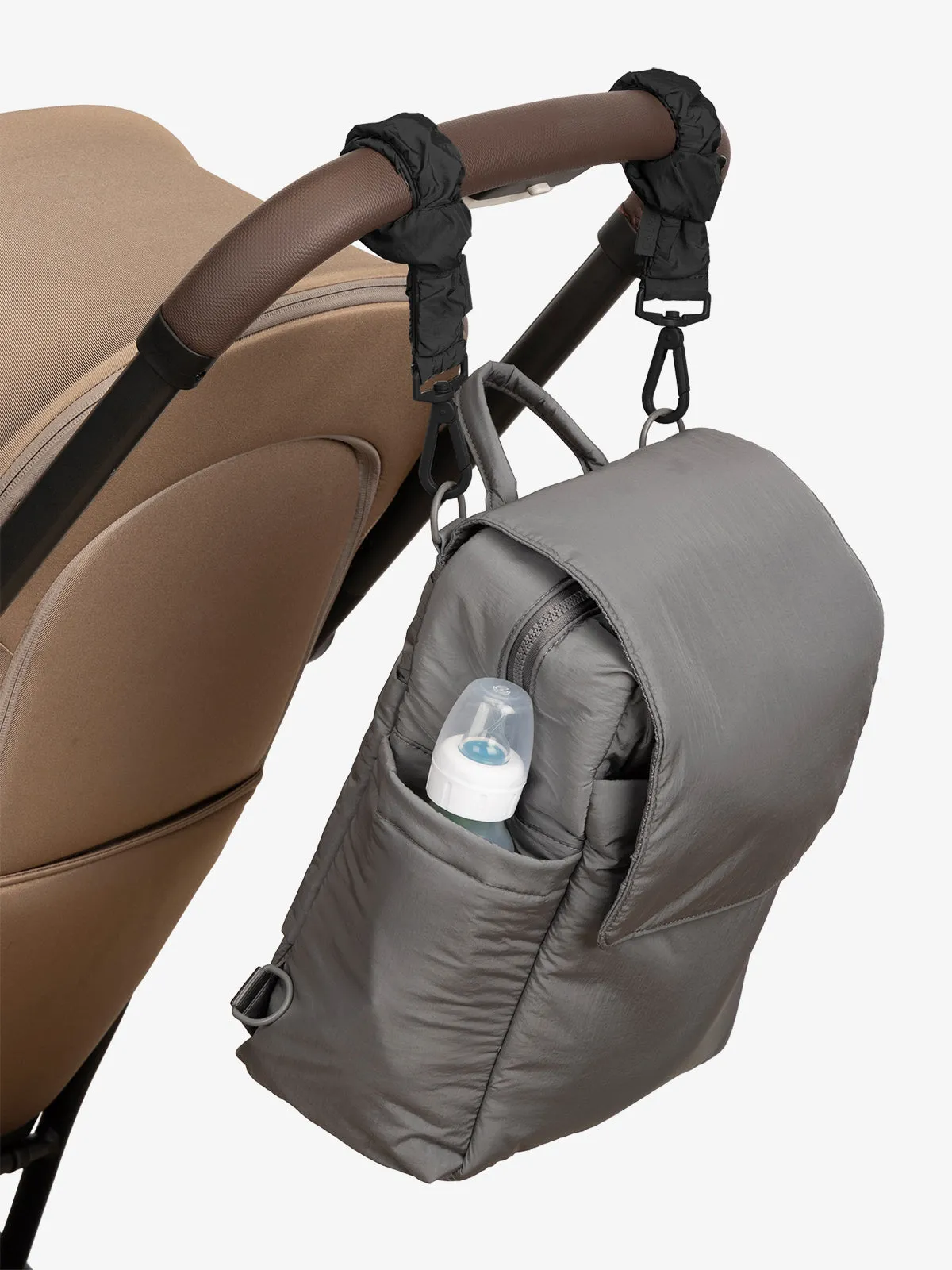 Convertible Mini Diaper Backpack with Stroller Straps