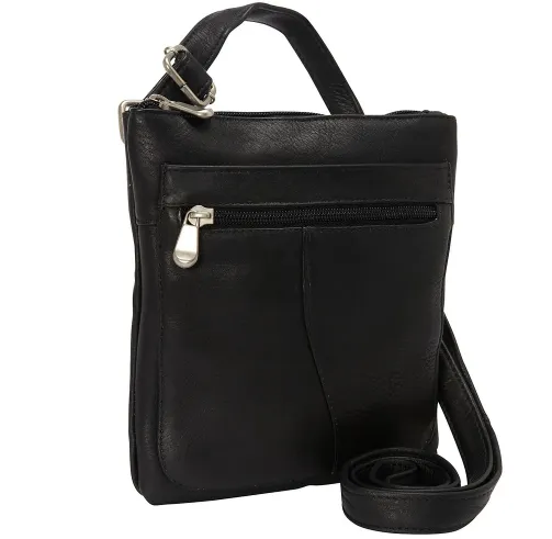 David King & Co. 598 Leather Slender Shoulder Bag