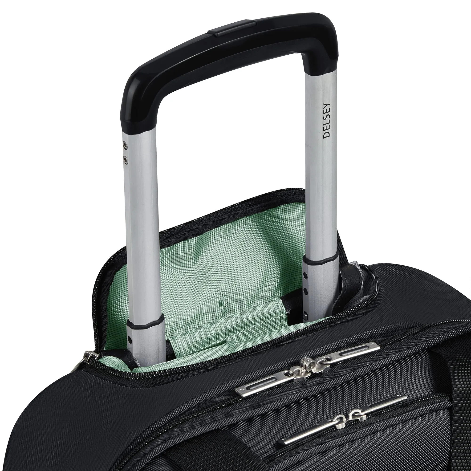 DELSEY Paris Sky Max 2.0 Softside Two Wheel Under Seat Luggage