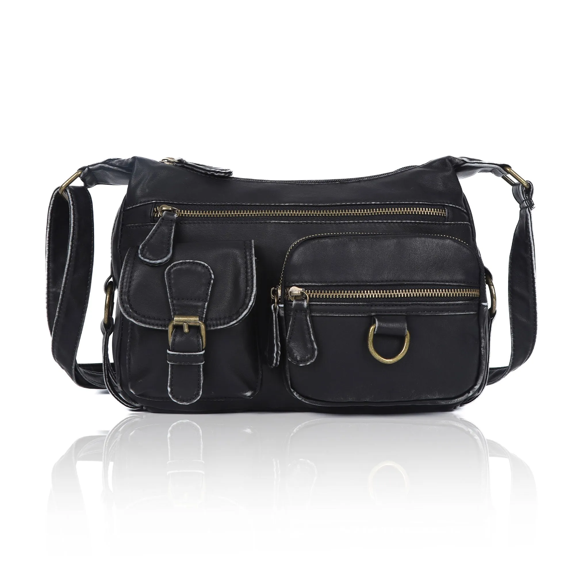 Fashion shoulder bag Soft PU leather Hobobag