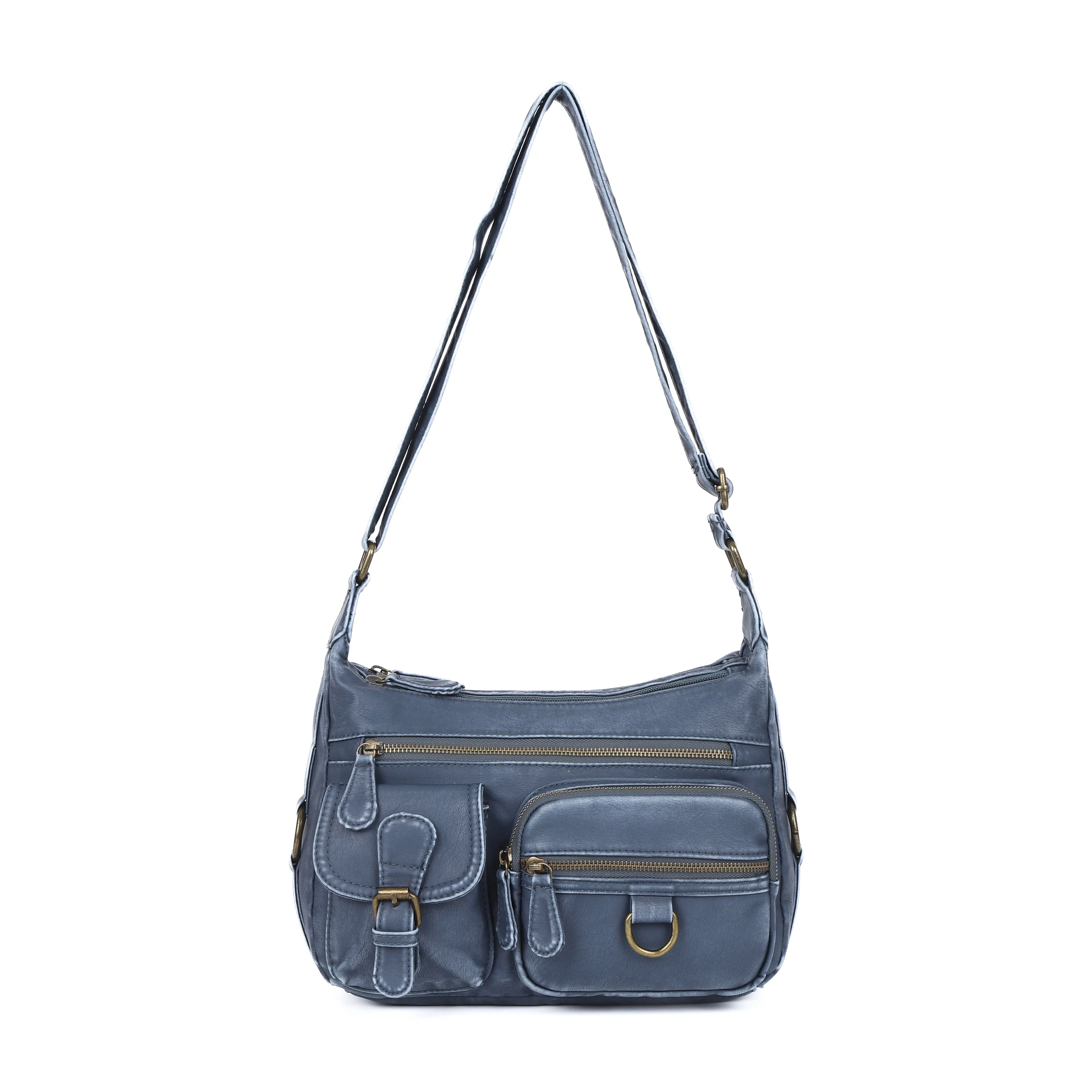 Fashion shoulder bag Soft PU leather Hobobag