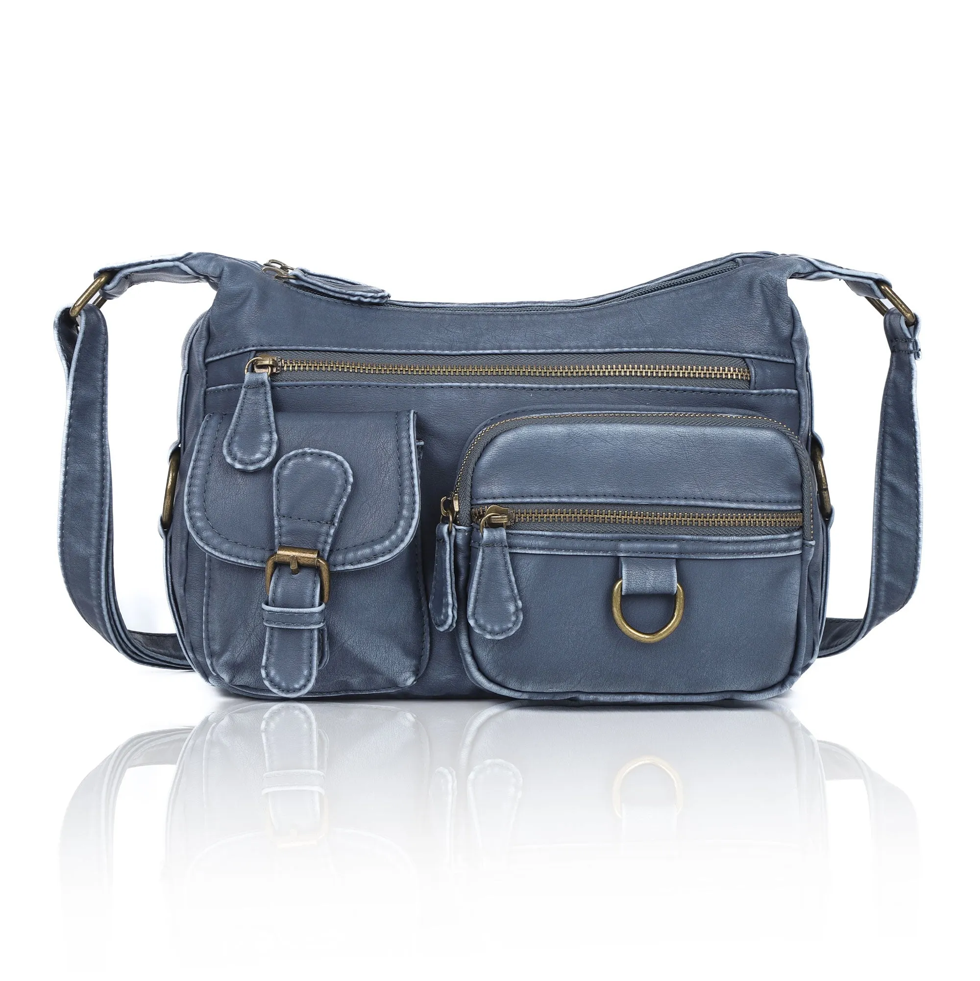 Fashion shoulder bag Soft PU leather Hobobag