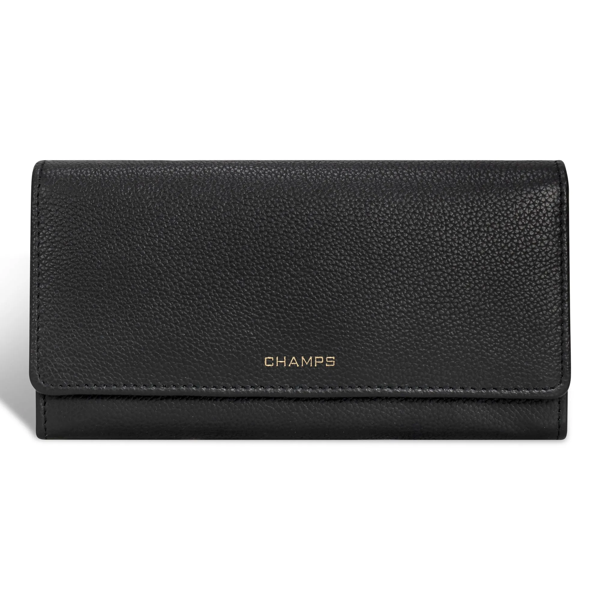 Gala / Leather Flap-Clutch Wallet *Drop Ship*