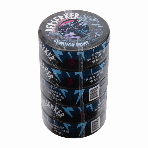 Glacier Mint BERSERKER Caffeine Pouch