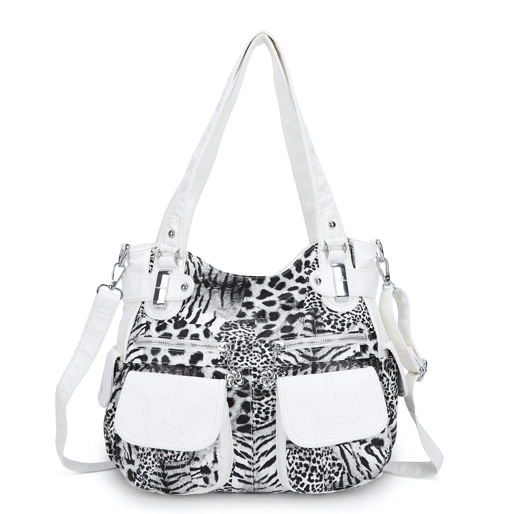 Handmade tie dye creative large capacity Hobo Bag | Angelkiss Bag