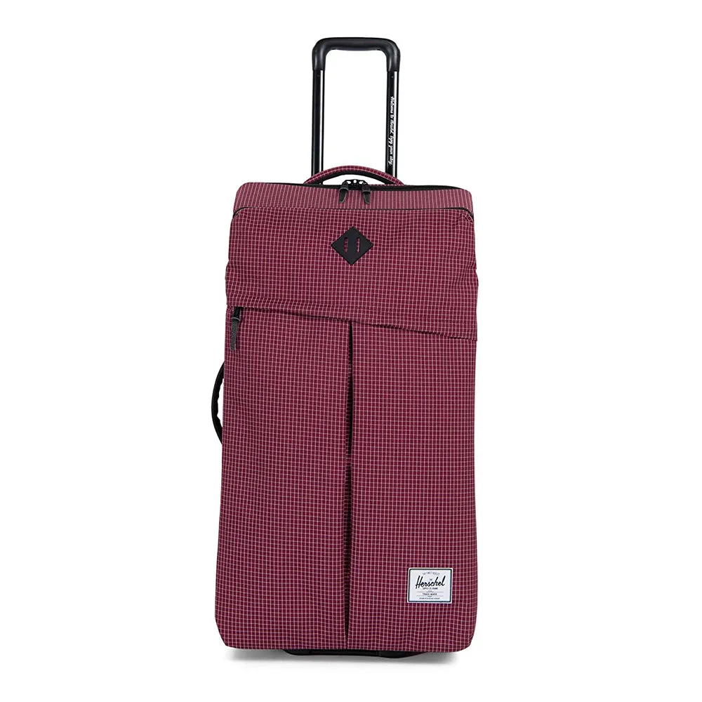 Herschel Supply Co. Parcel Large Upright Luggage - Wine Grid