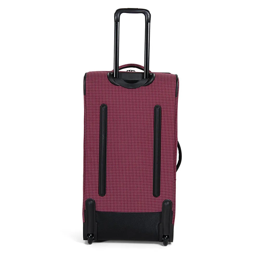 Herschel Supply Co. Parcel Large Upright Luggage - Wine Grid