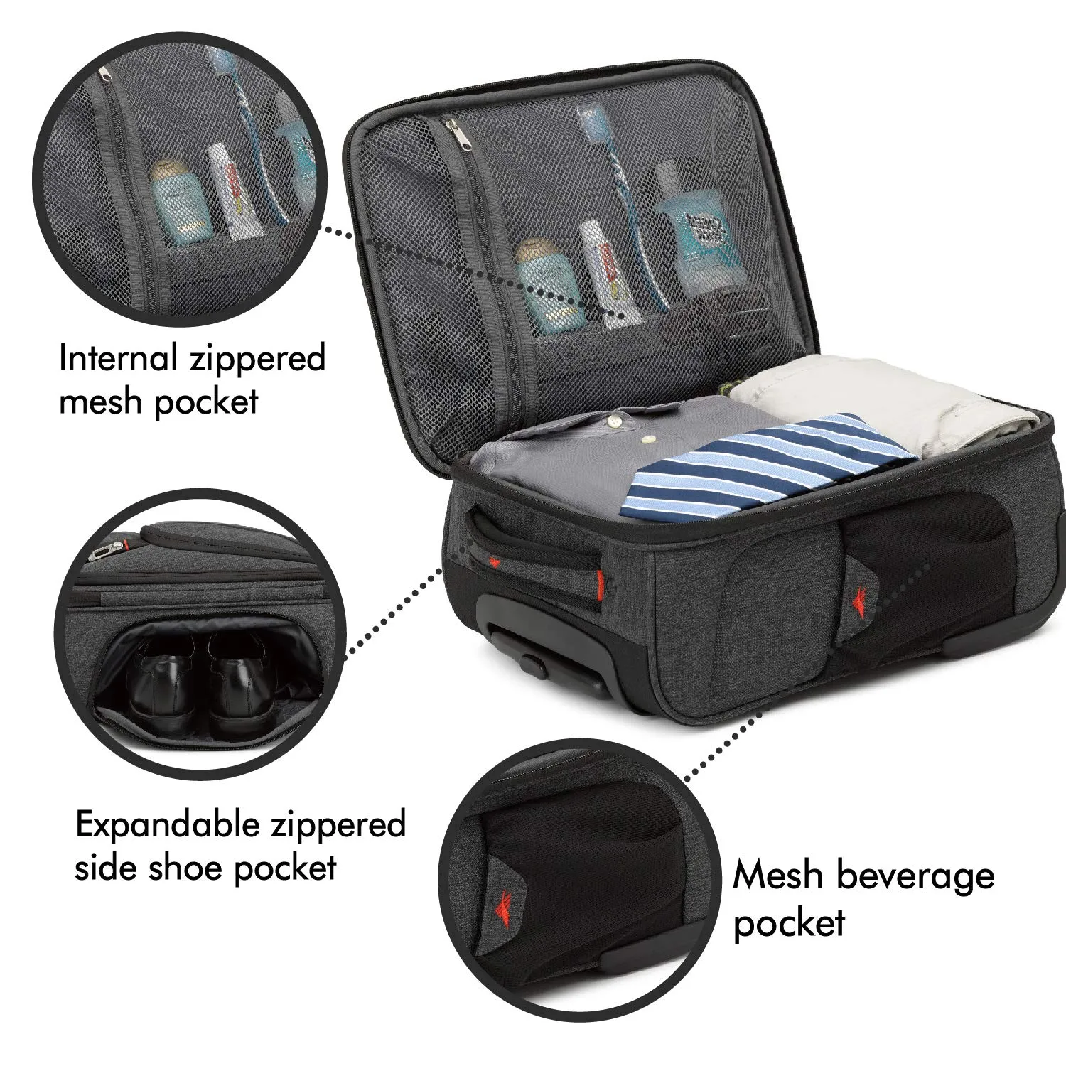 High Sierra Endeavor Wheeled Underseat Carry-On