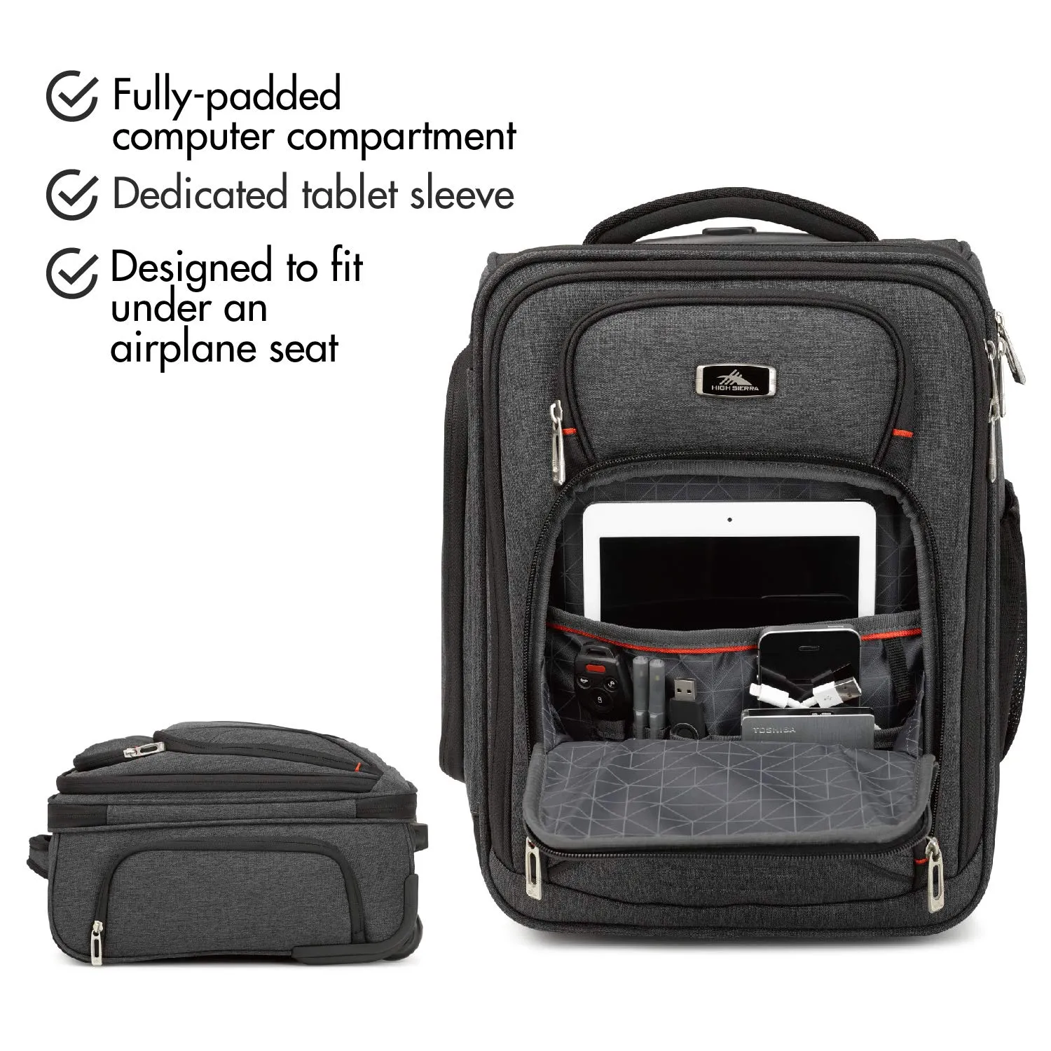 High Sierra Endeavor Wheeled Underseat Carry-On