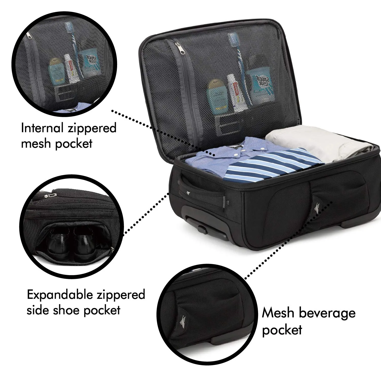 High Sierra Endeavor Wheeled Underseat Carry-On
