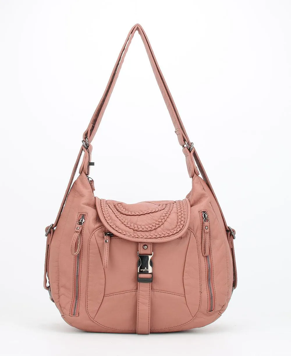 Large capacity multi-function hobo shoulder Bag