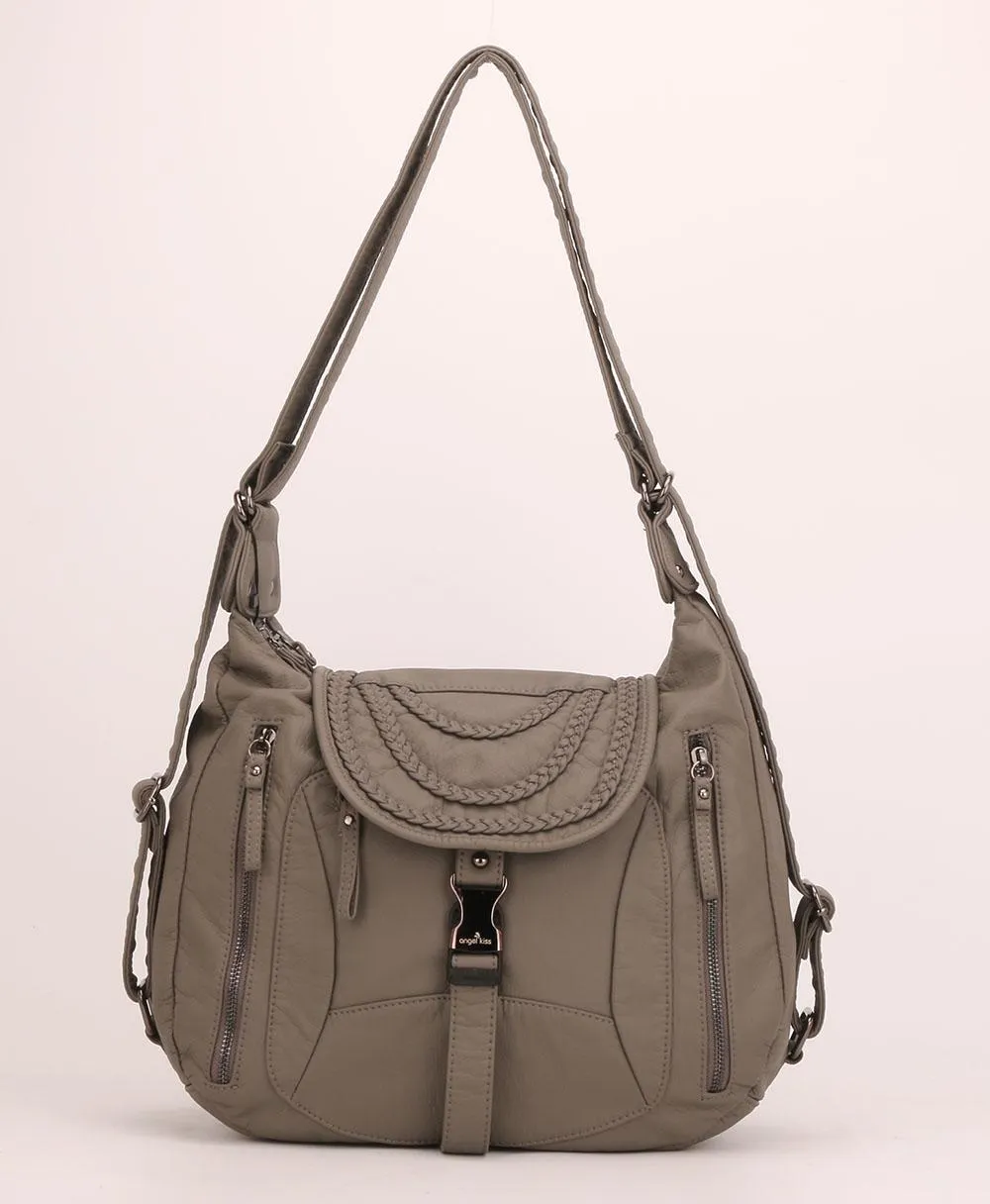 Large capacity multi-function hobo shoulder Bag