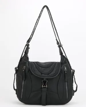 Large capacity multi-function hobo shoulder Bag