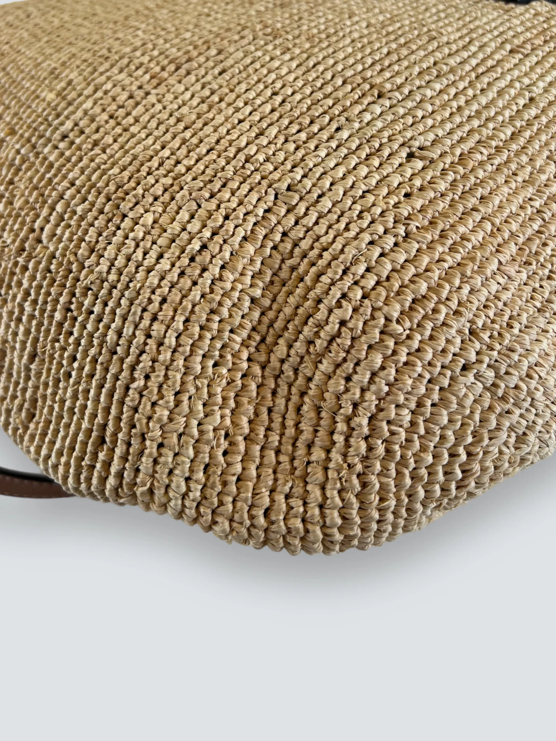 Loewe Raffia Slit Large Tote