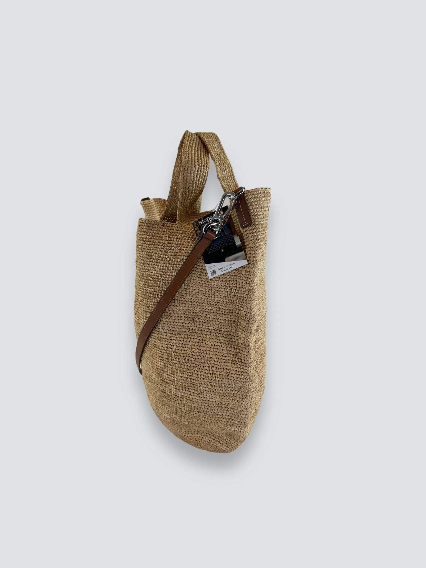 Loewe Raffia Slit Large Tote
