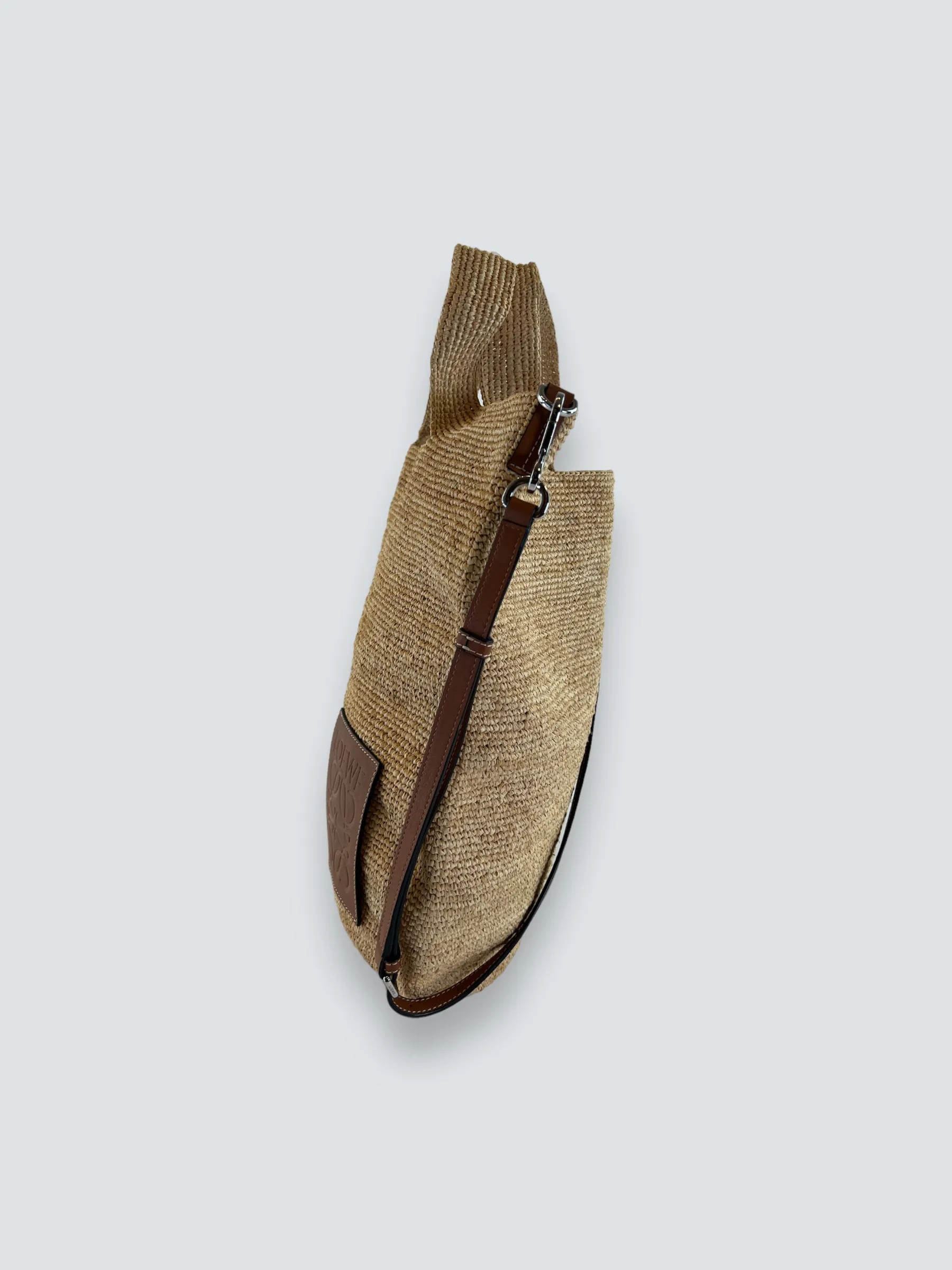 Loewe Raffia Slit Large Tote