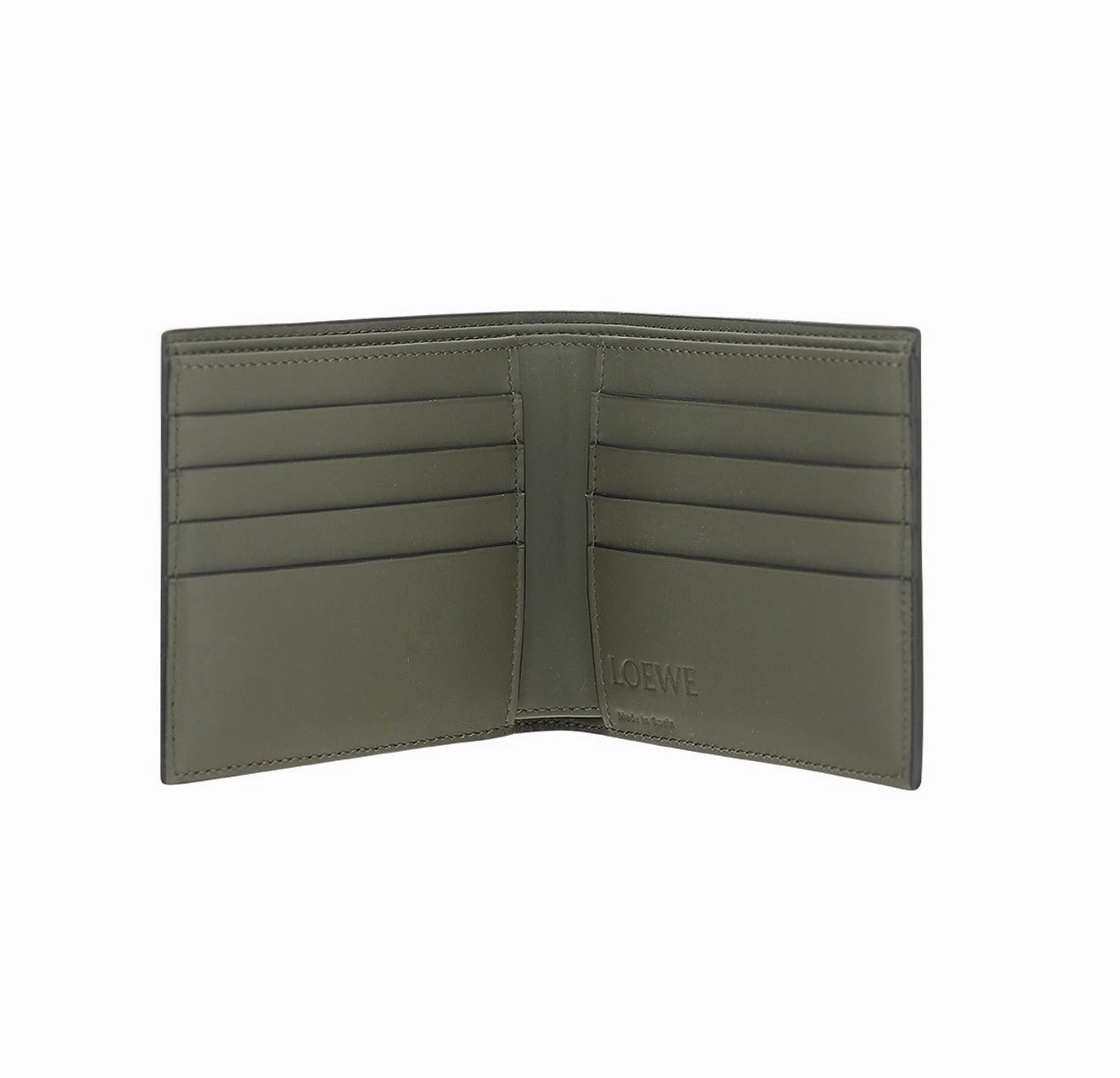 Loewe Logo Embossed Bi-Fold Wallet